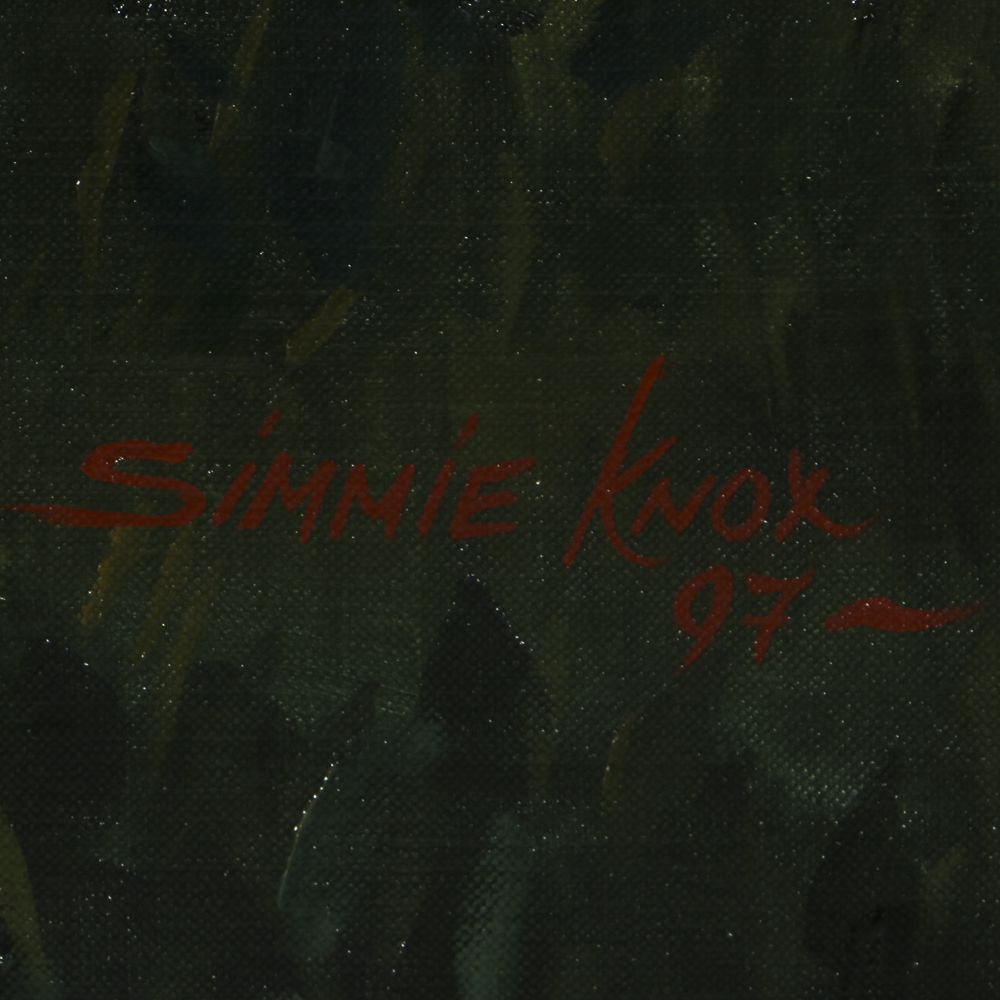 Simmie Knox Oil Painting on Canvas Portrait of a Reclining Woman