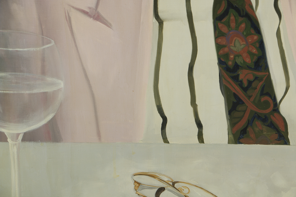 Simmie Knox Oil Painting on Canvas Portrait of a Man and Woman