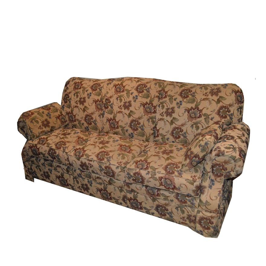 Floral Upholstered Sofa by La-Z-Boy