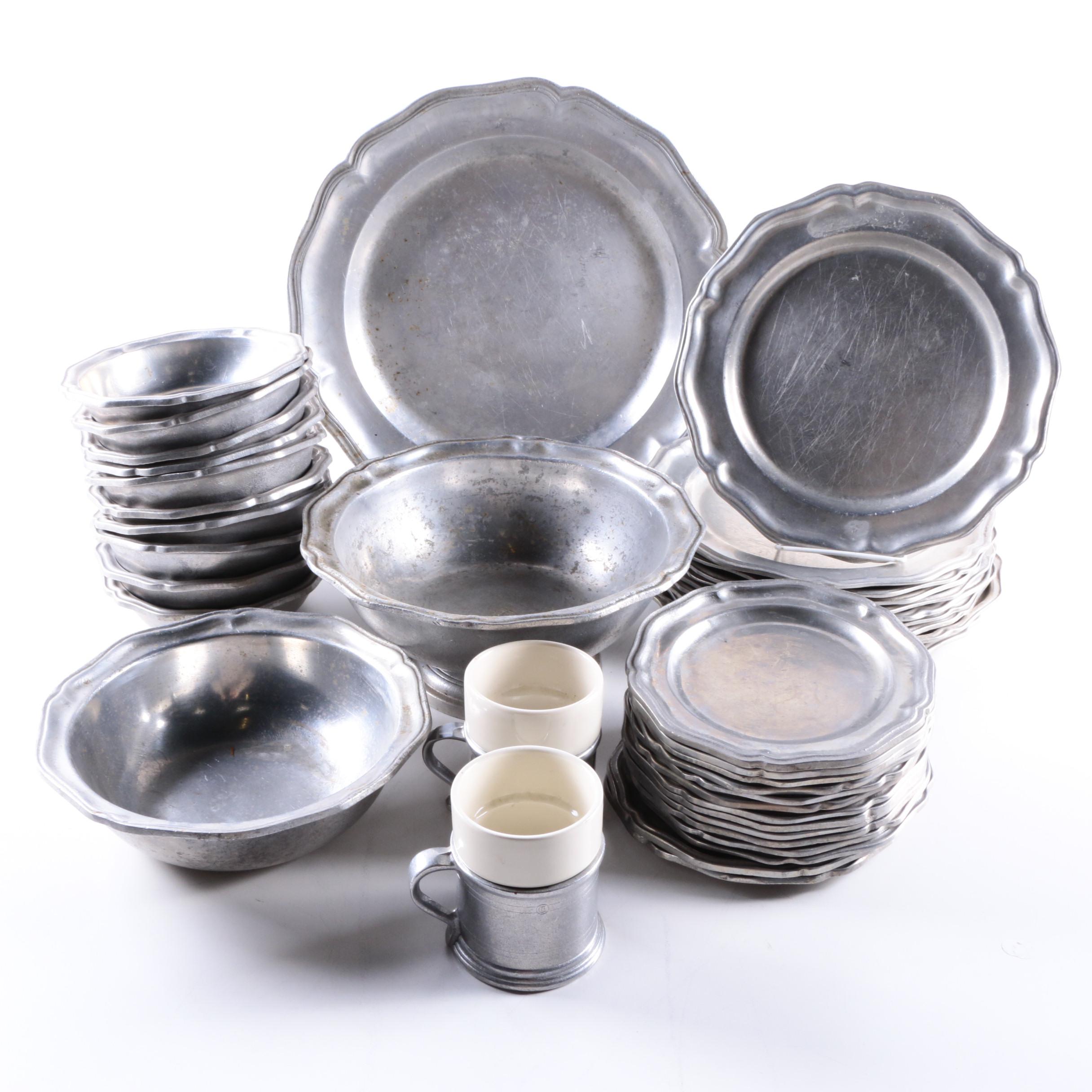 Vintage Wilton Armetale Pewter Tableware
