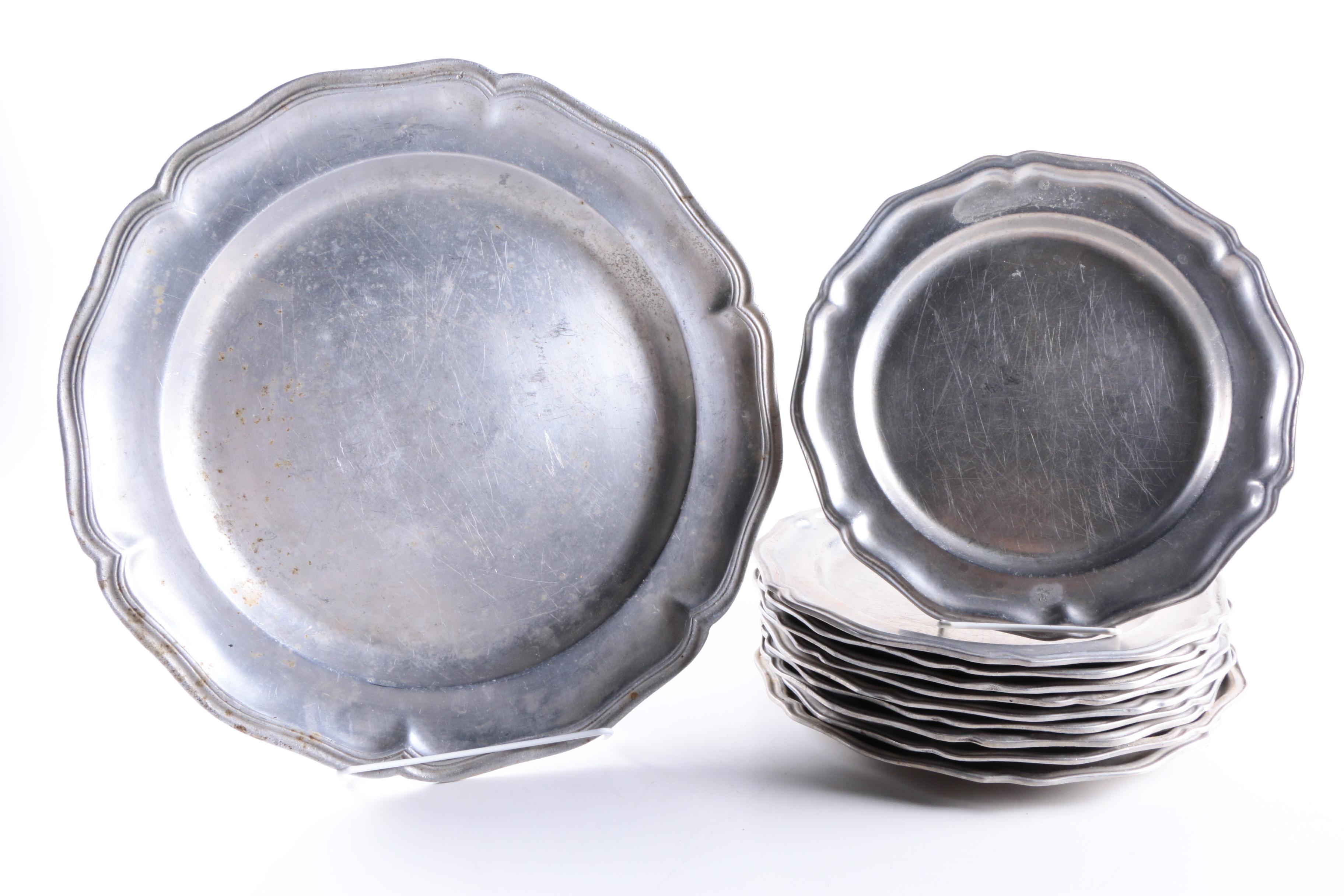Vintage Wilton Armetale Pewter Tableware