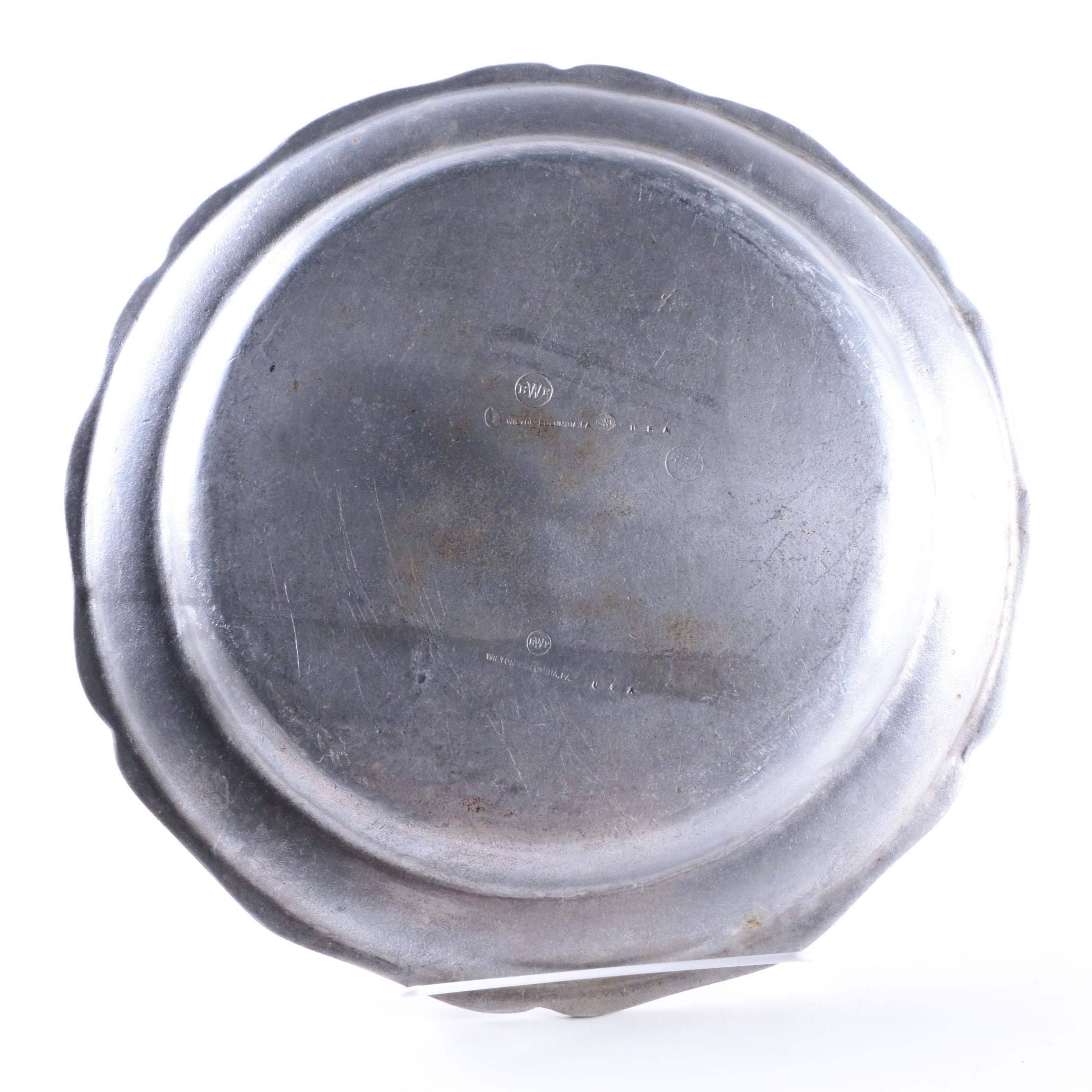 Vintage Wilton Armetale Pewter Tableware