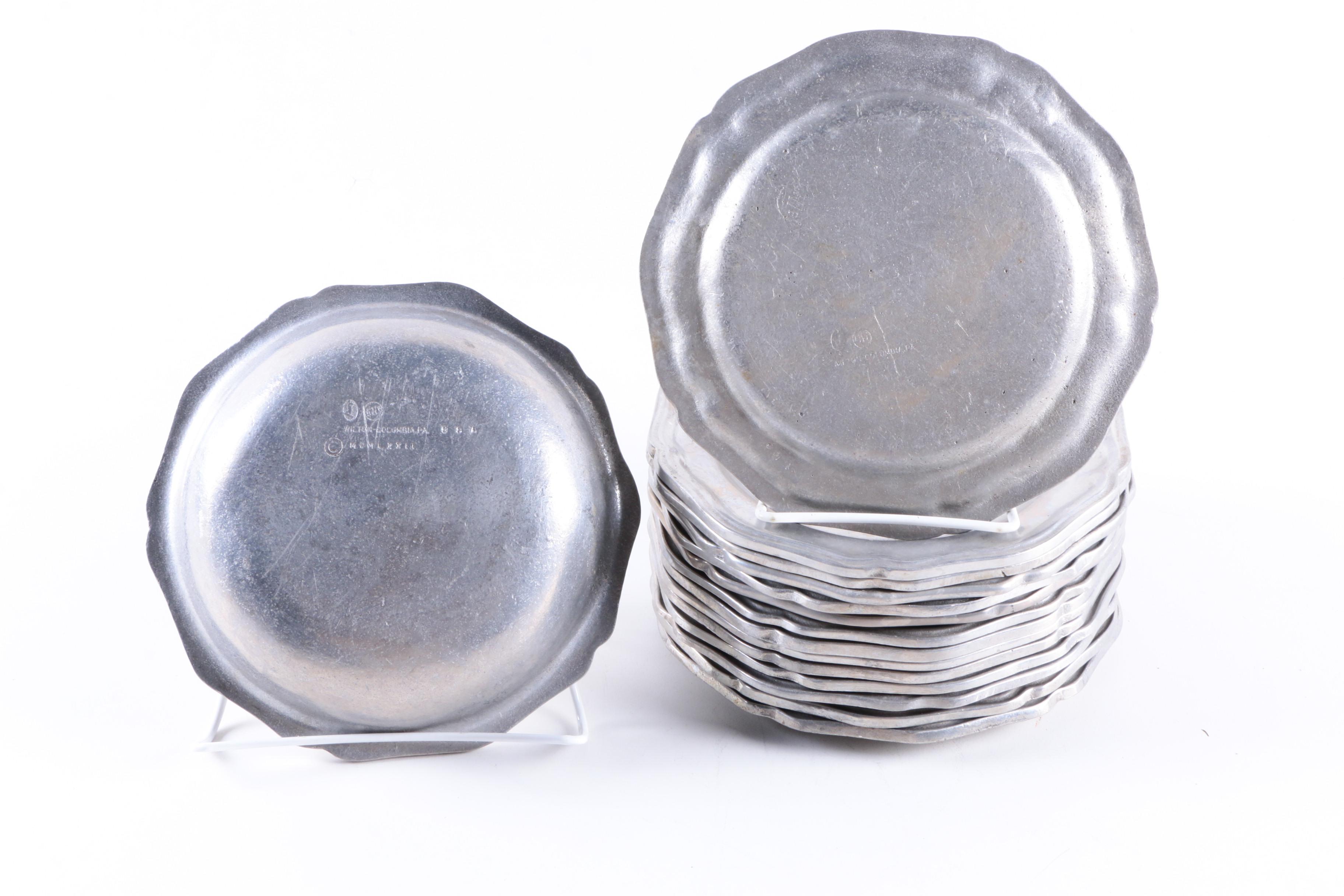 Vintage Wilton Armetale Pewter Tableware