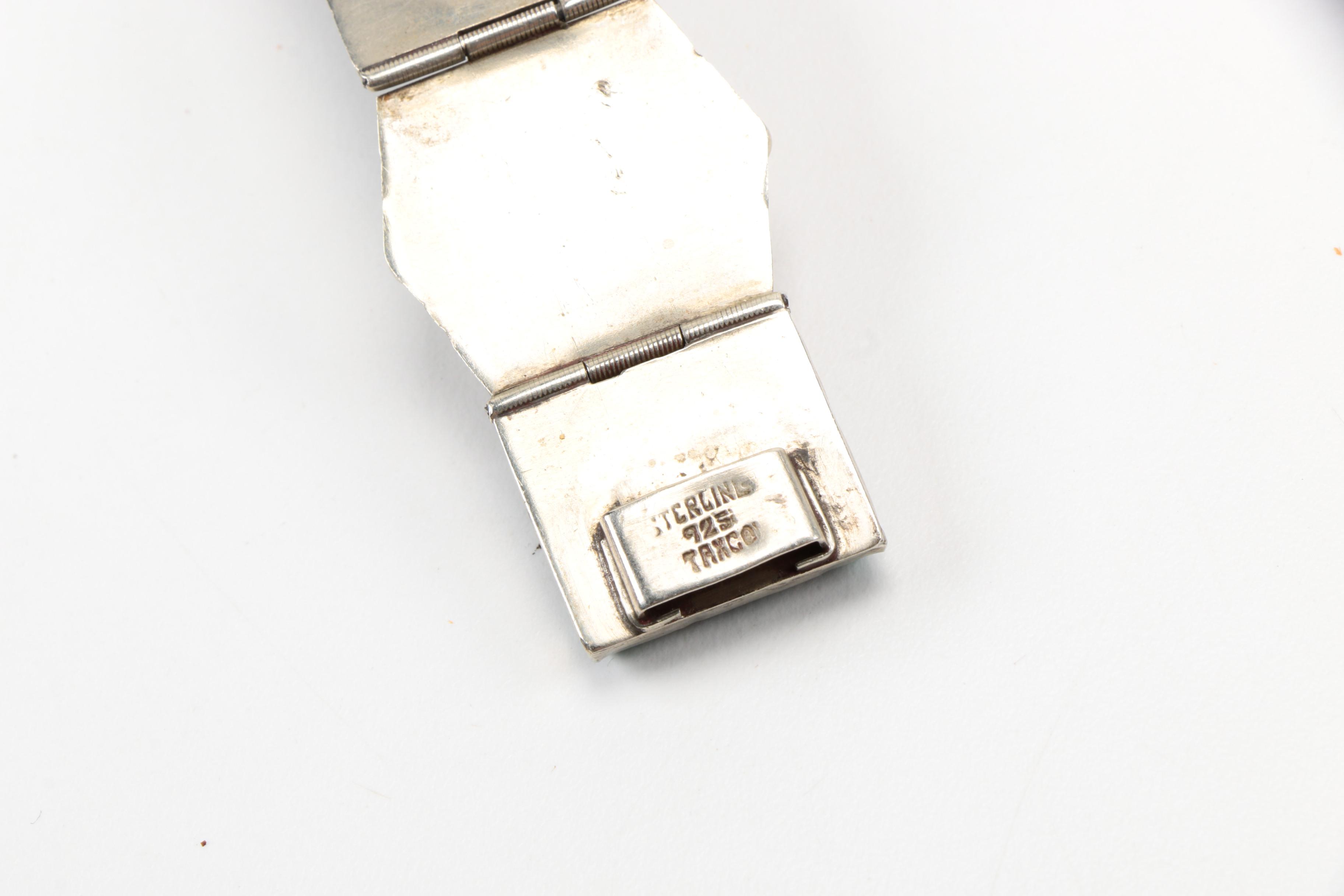 Mesoamerican Coin and Sterling Silver Jewelry Featuring Taxco