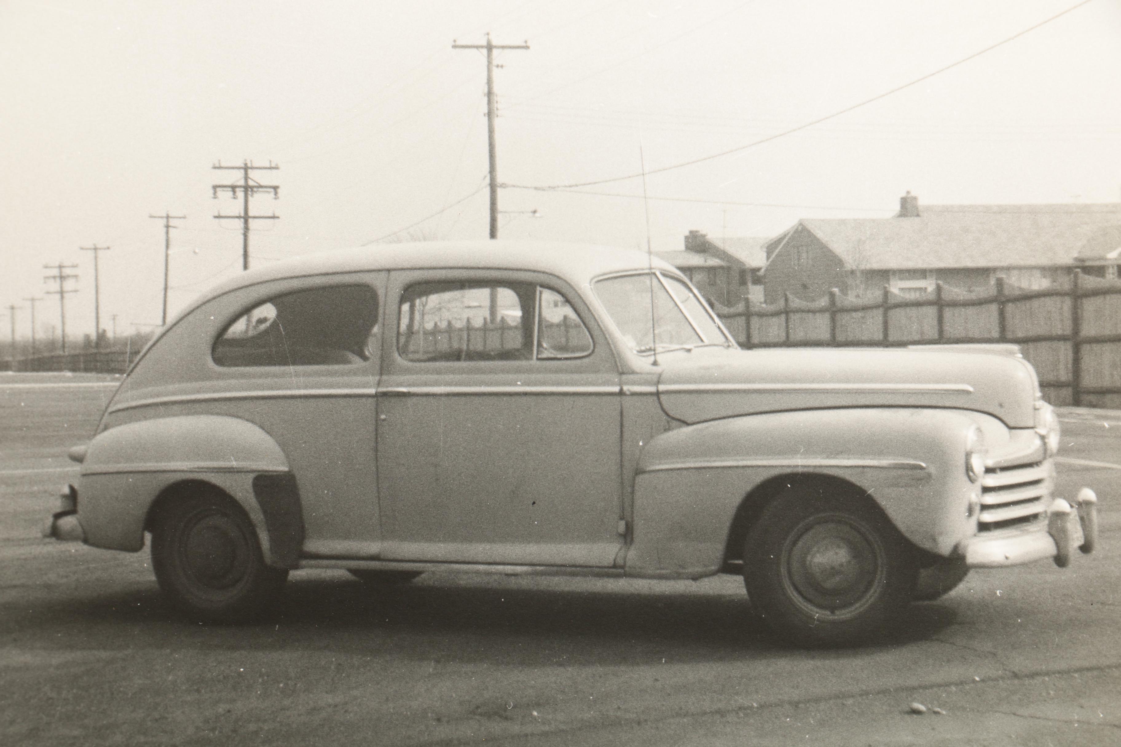 Albumen and Black and White Photographs Featuring Photos of Cars