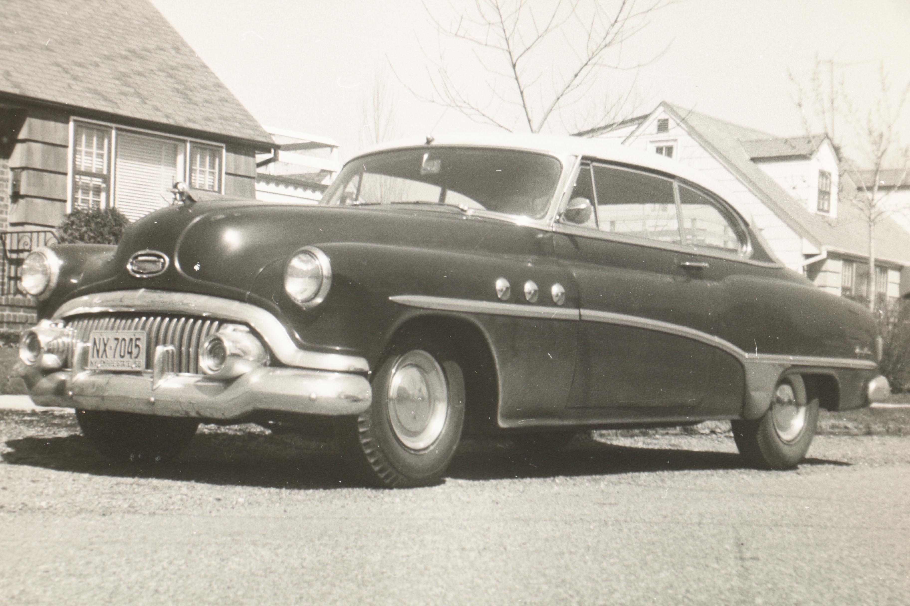Albumen and Black and White Photographs Featuring Photos of Cars