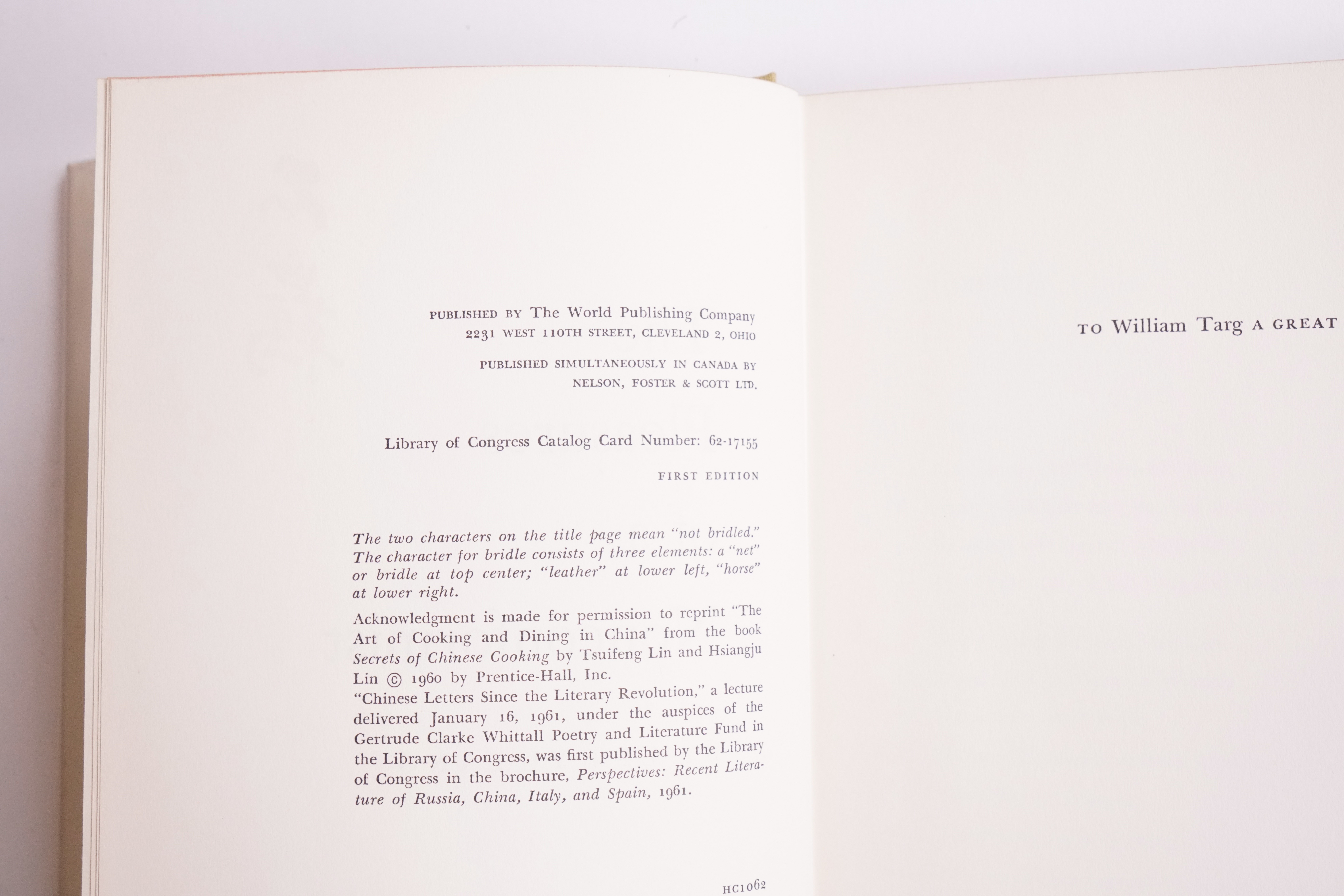 The Pleasures of a Nonconformist by Lin Yutang 1st Edition Book 1962