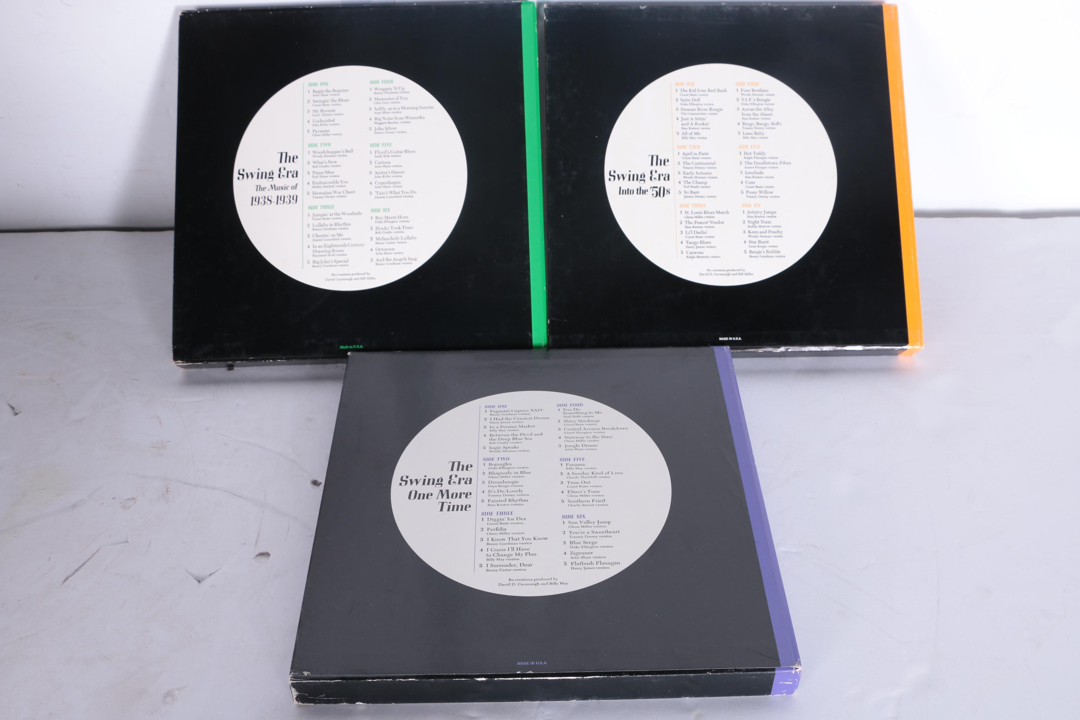 Time-Life "Swing Era" LP Box Sets