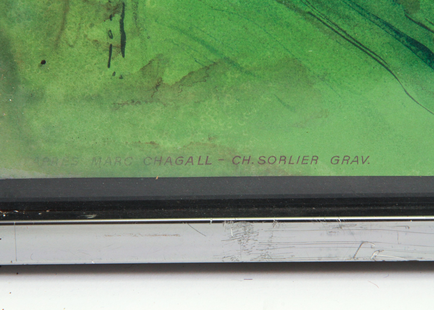 Lithograph on Paper After Marc Chagall "Romeo and Juliet"