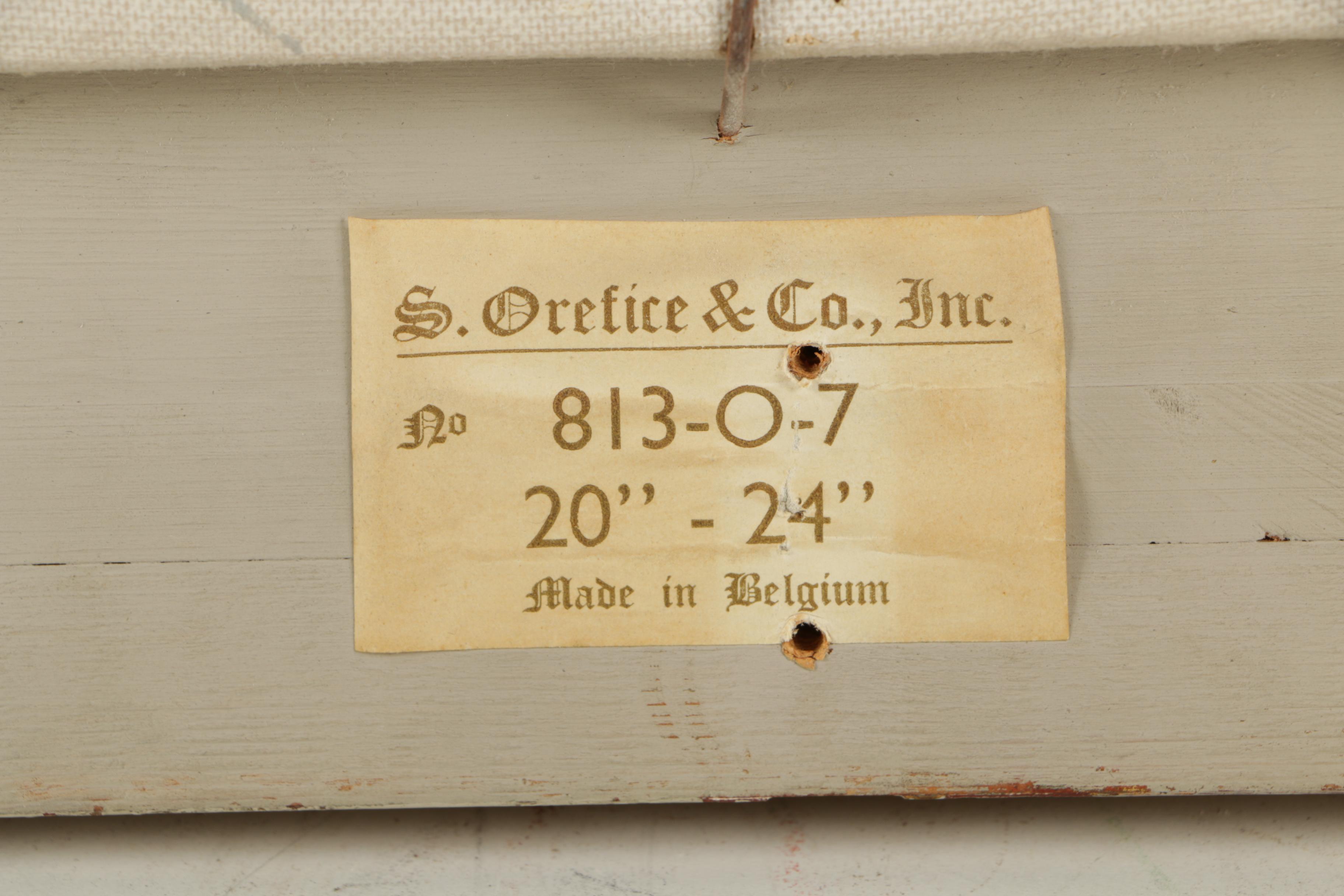 F. Szekely Oil Painting of a Flower Arrangement