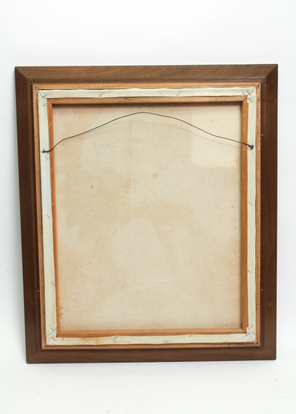 Kenneth Su Oil Painting of a Native American Chief