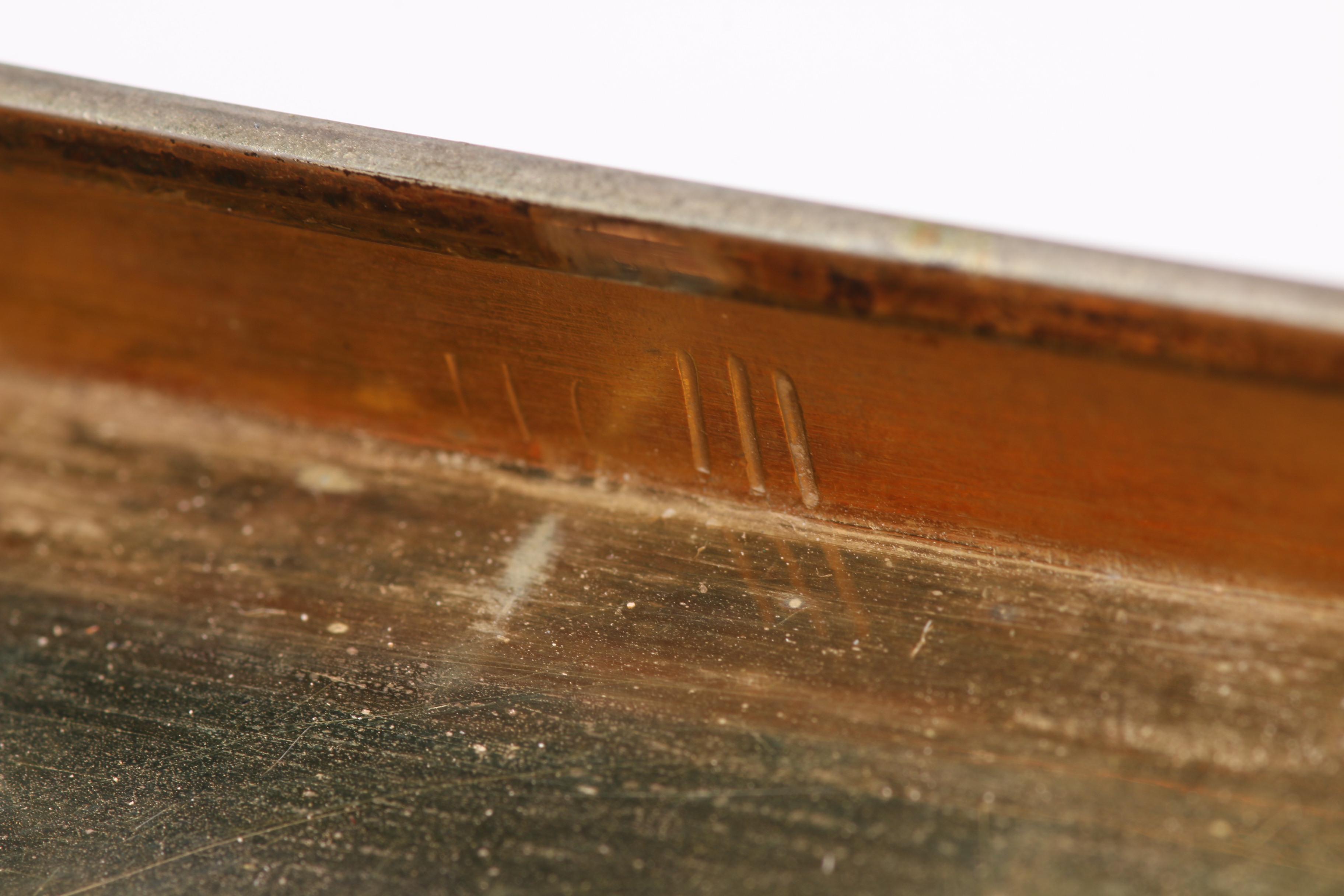 Vintage Italian 800 Silver and Enamel Case