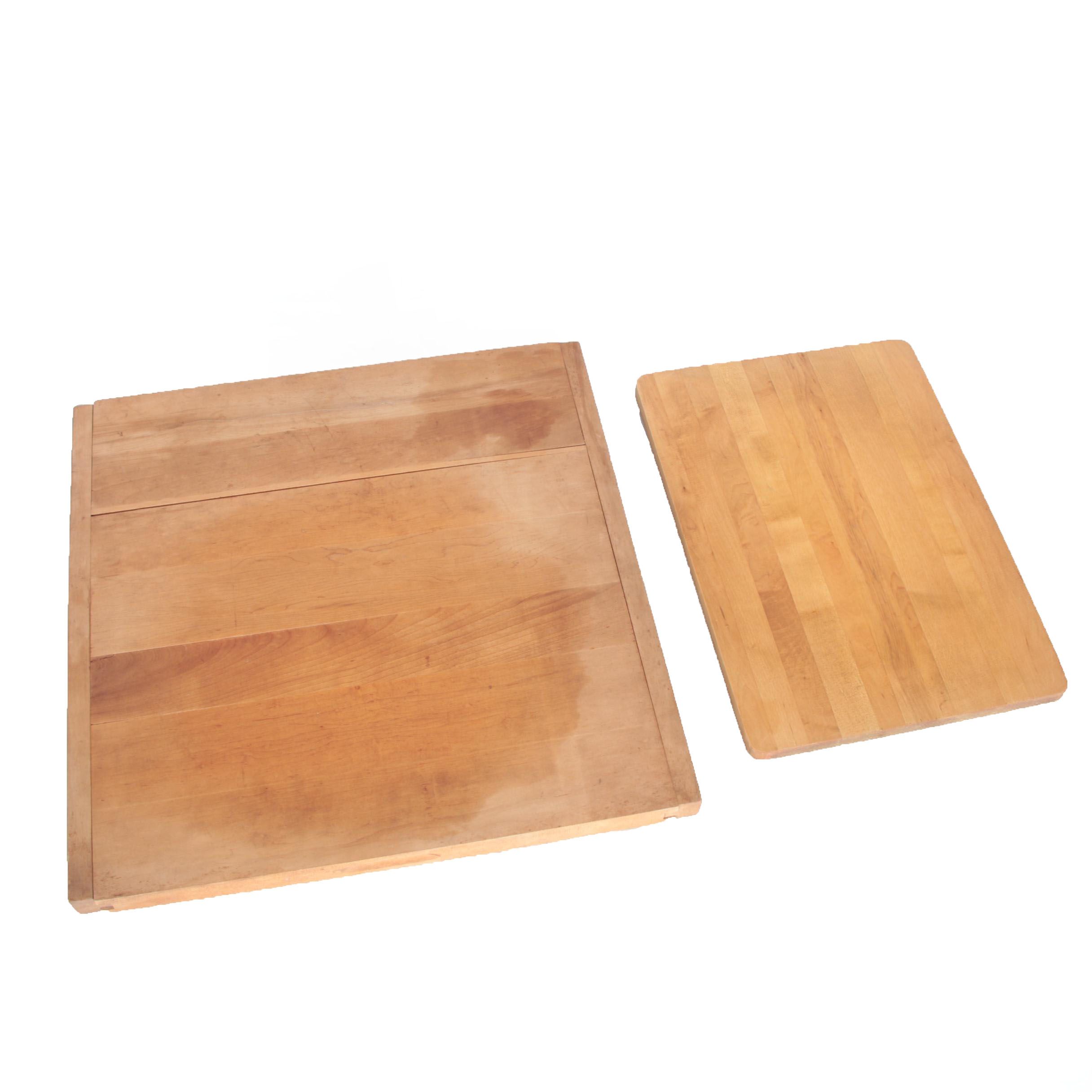 Two Wood Cutting Boards