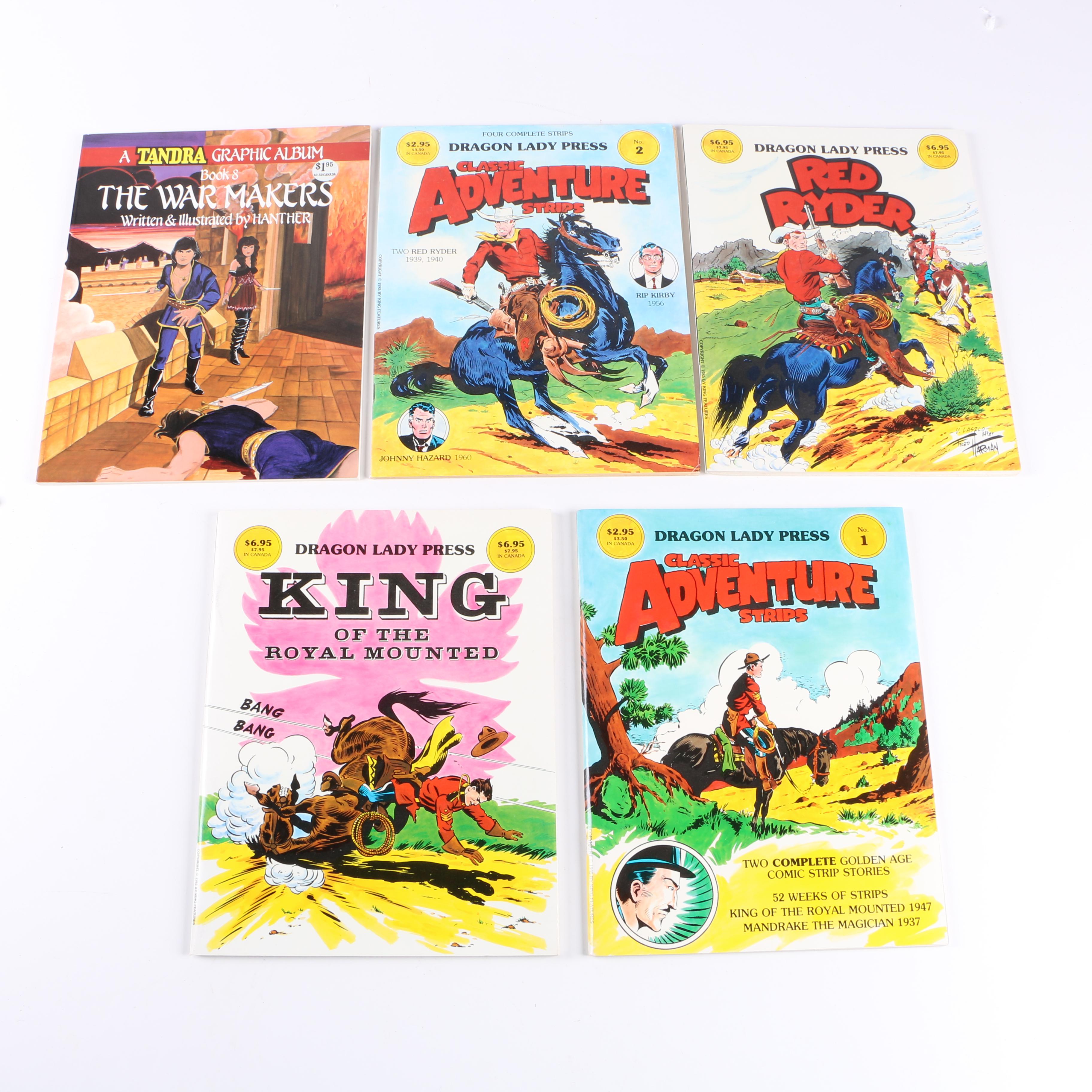 Tandra and Western Themed Modern Graphic Novels