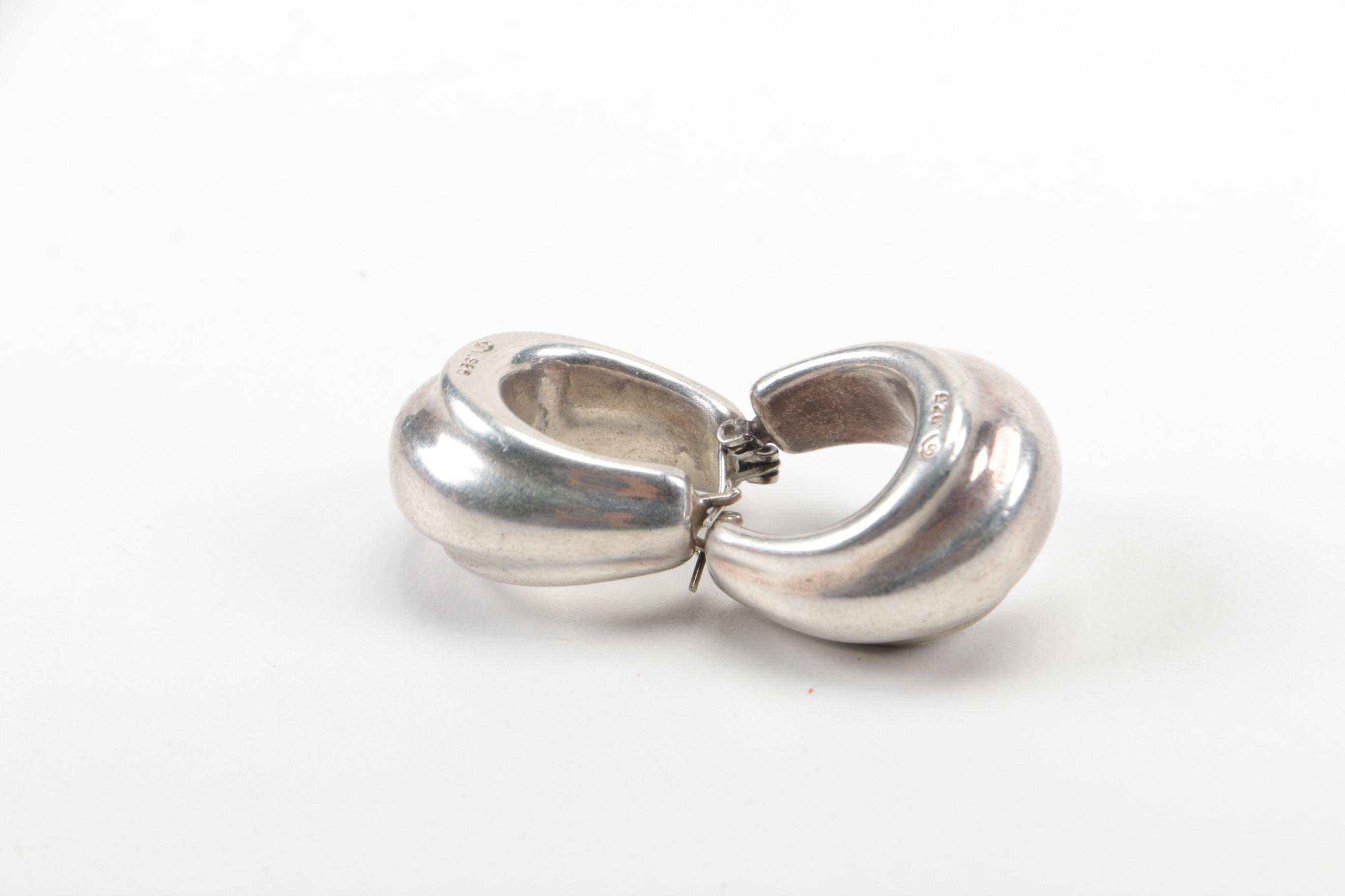 Assortment of Mexican, Italian, and Other Sterling Silver Jewelry