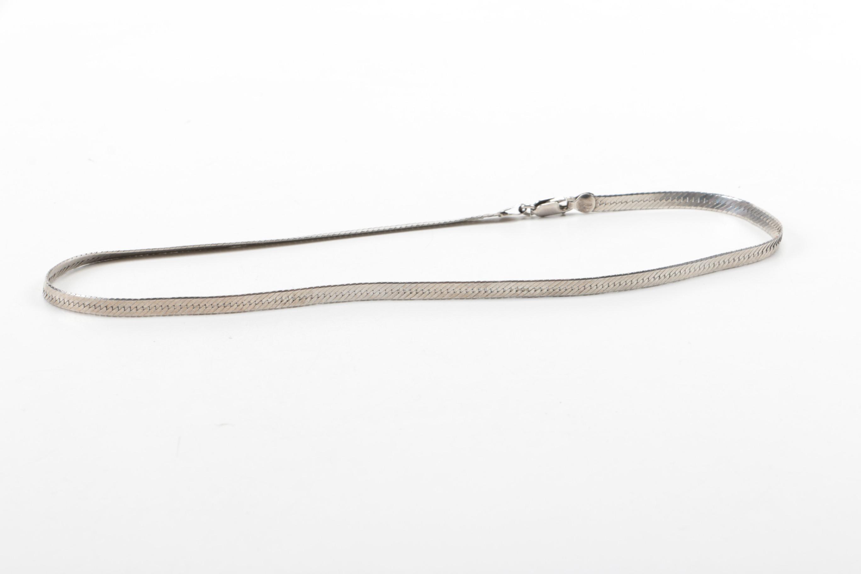 Assortment of Mexican, Italian, and Other Sterling Silver Jewelry