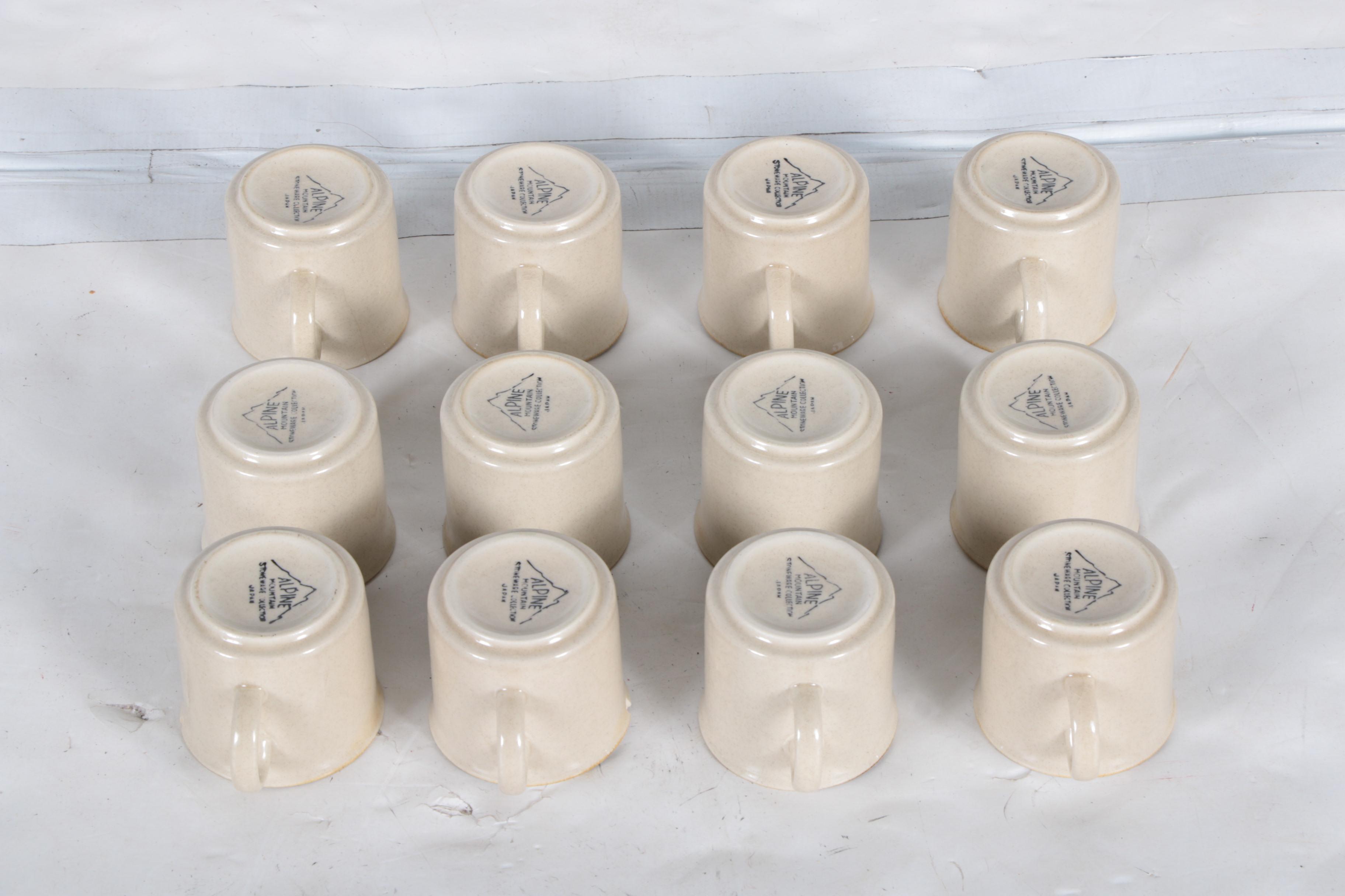 Alpine Mountain Stoneware Tableware