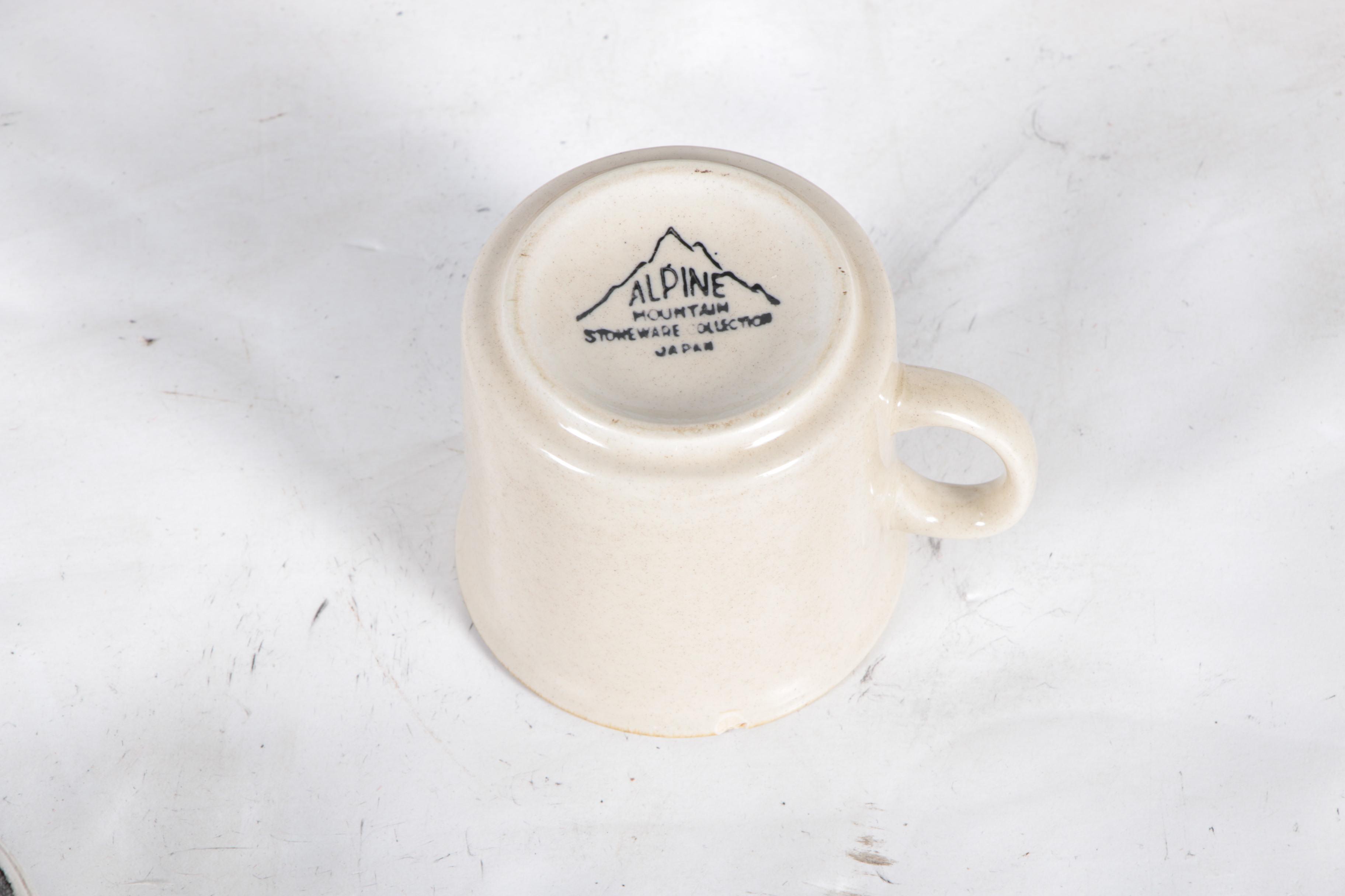 Alpine Mountain Stoneware Tableware