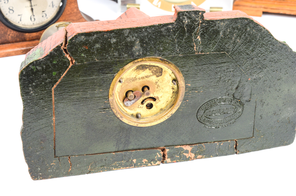 Vintage Clocks Featuring Bunglow, Westclox, and Gilbert