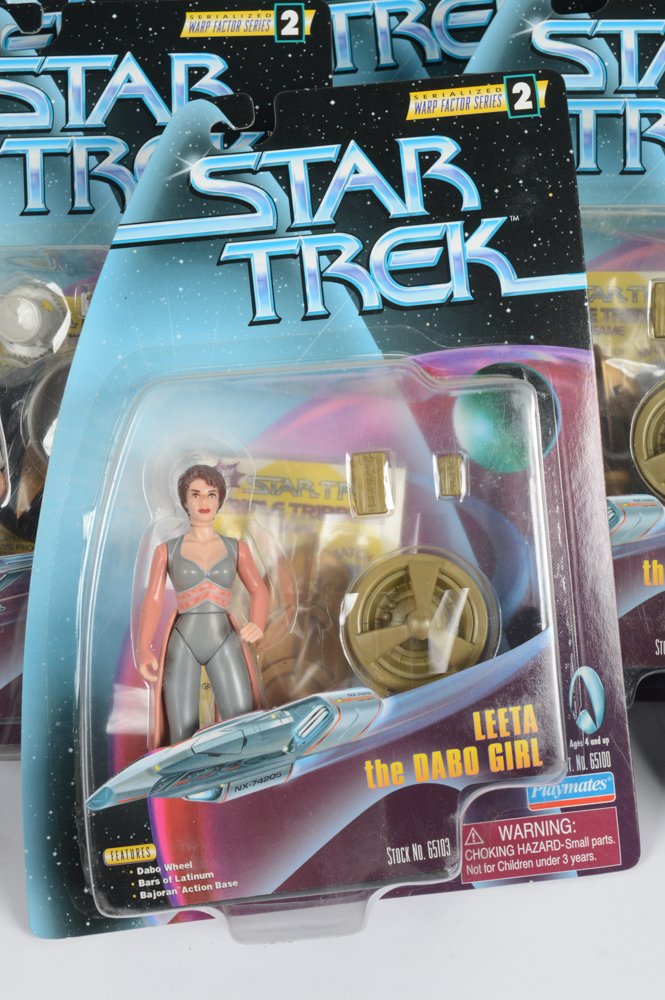 Star Trek and Dragon Heart Action Figures