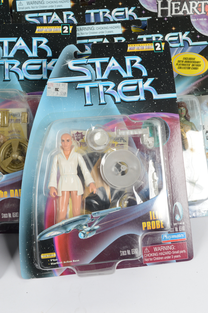 Star Trek and Dragon Heart Action Figures