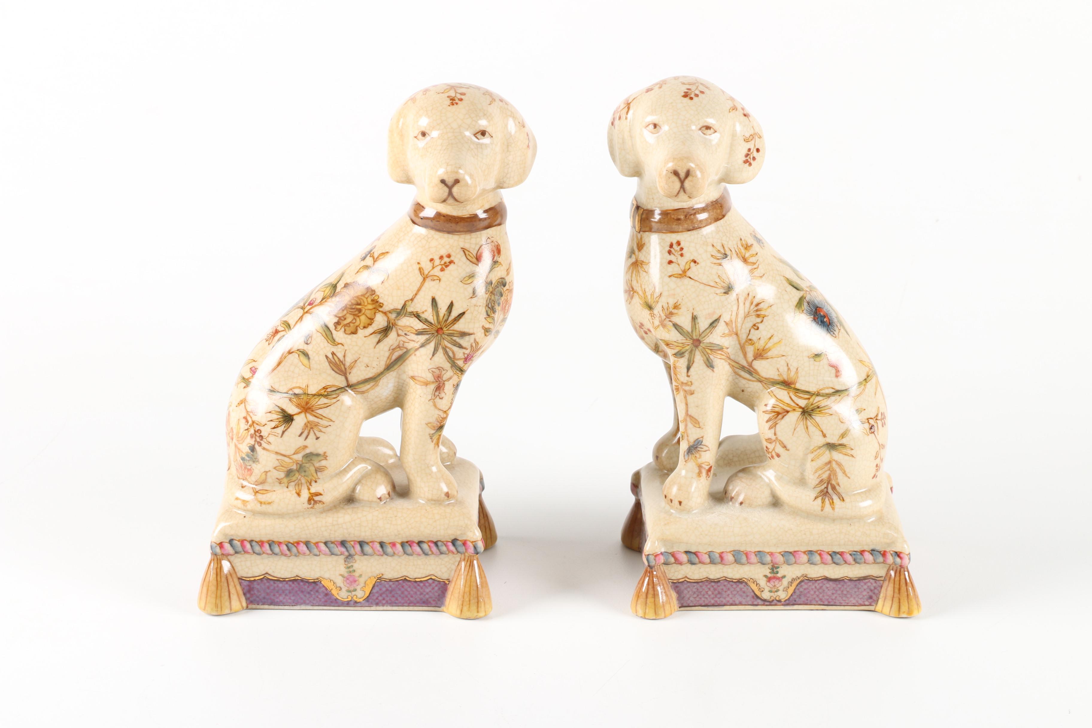 Ceramic Dog Figurines