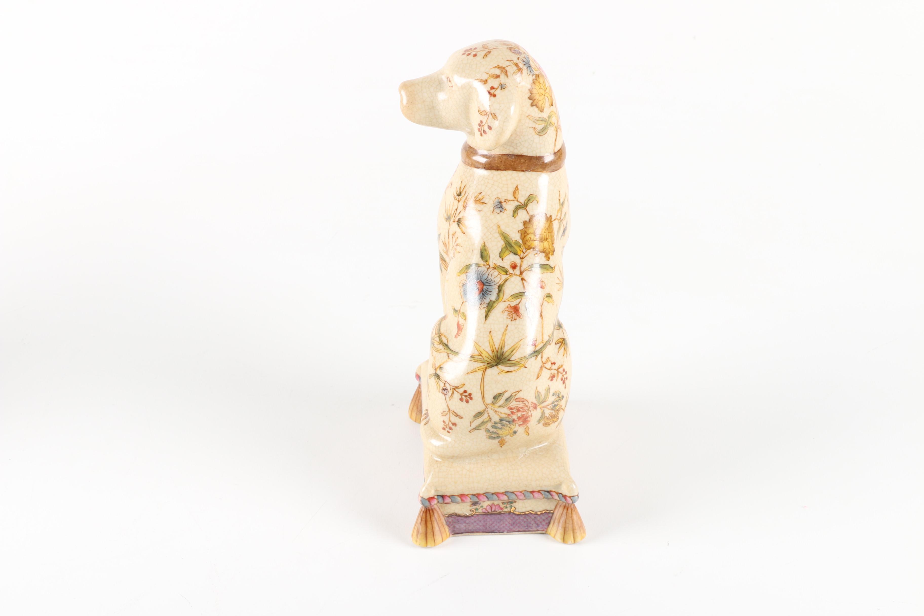 Ceramic Dog Figurines