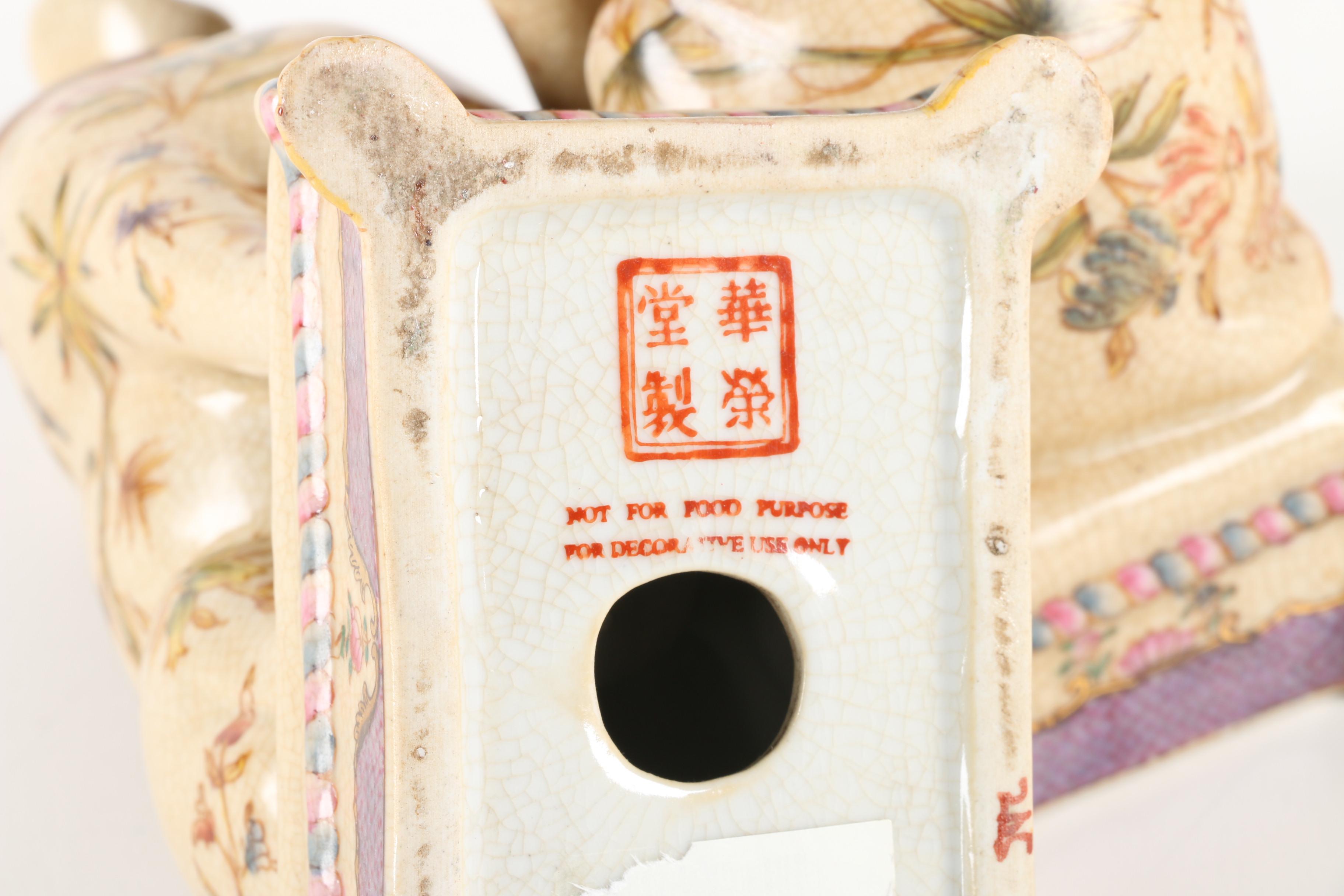 Ceramic Dog Figurines