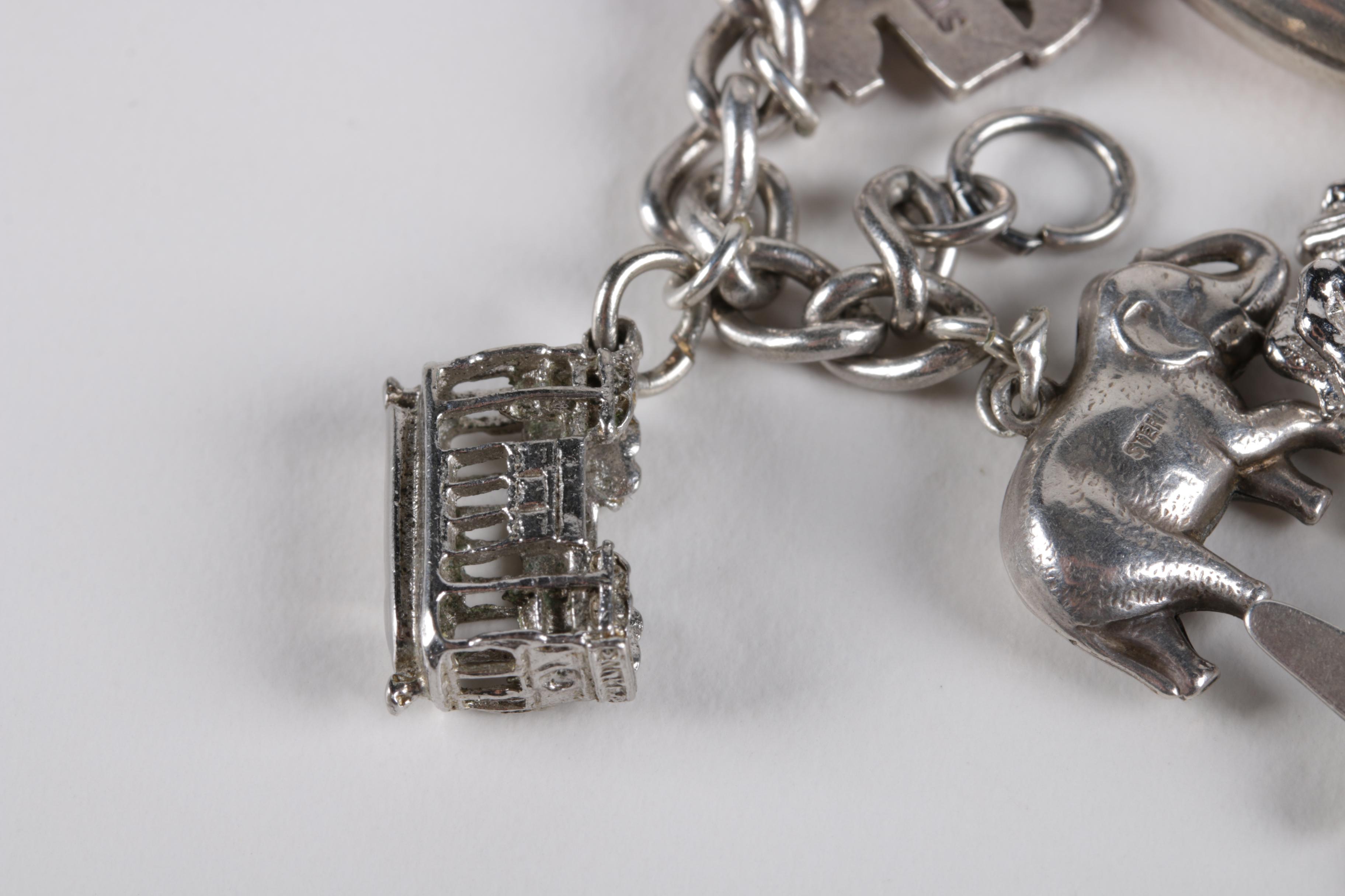 Selection of Charm Bracelets Including Charms