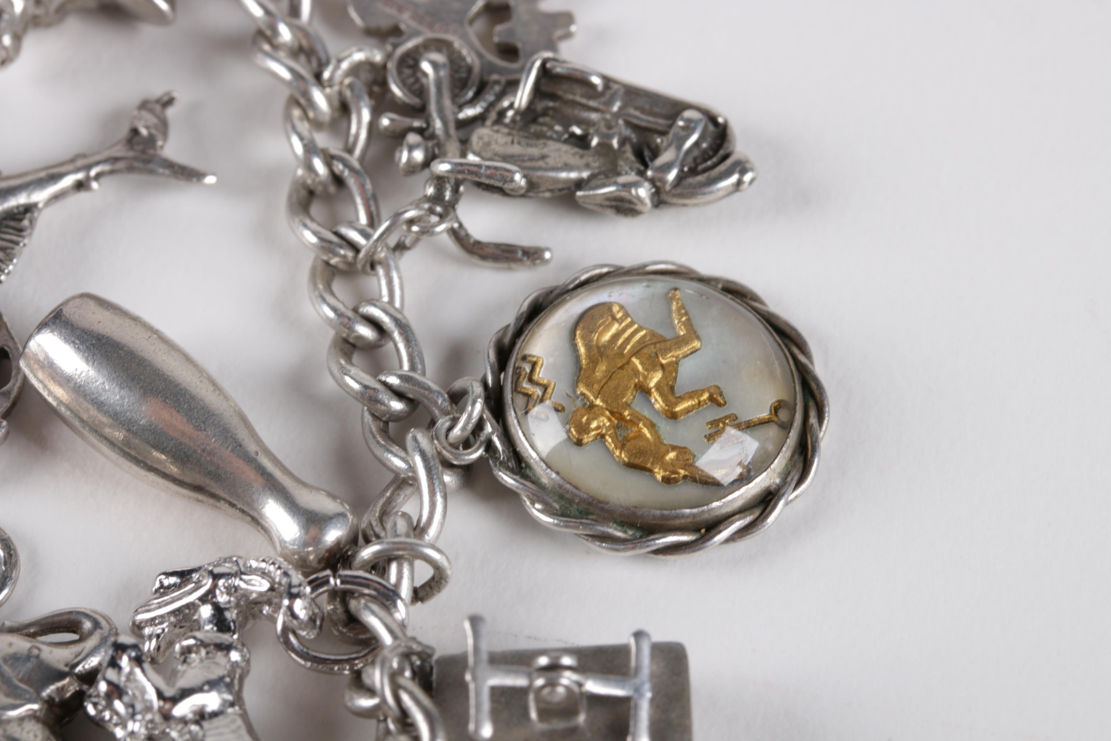 Selection of Charm Bracelets Including Charms