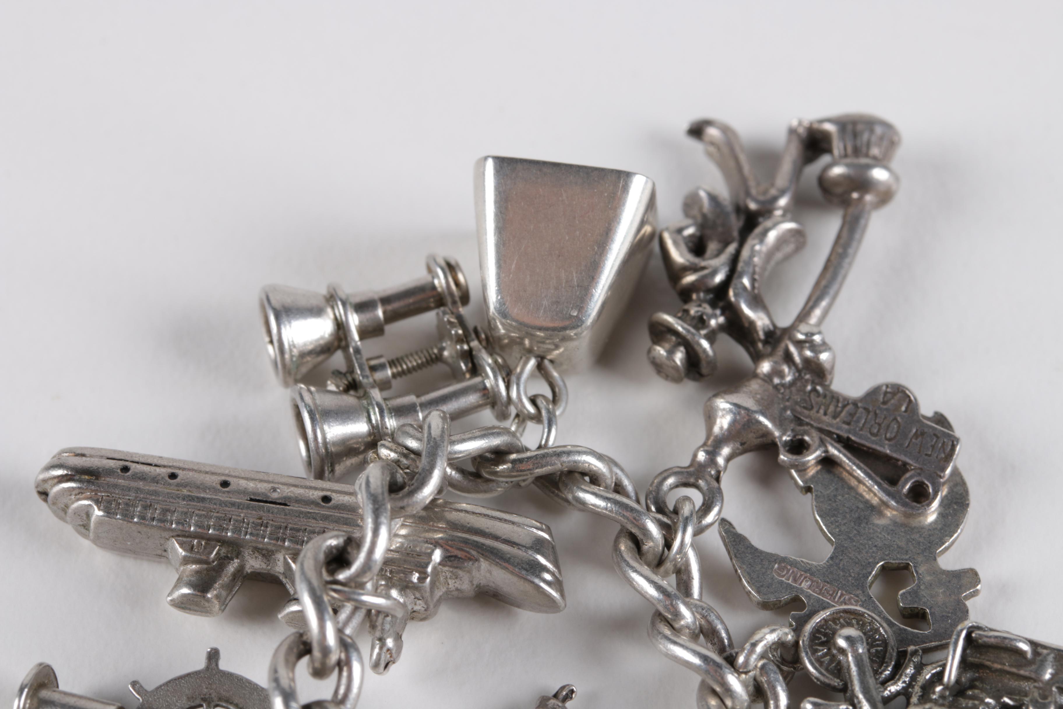 Selection of Charm Bracelets Including Charms