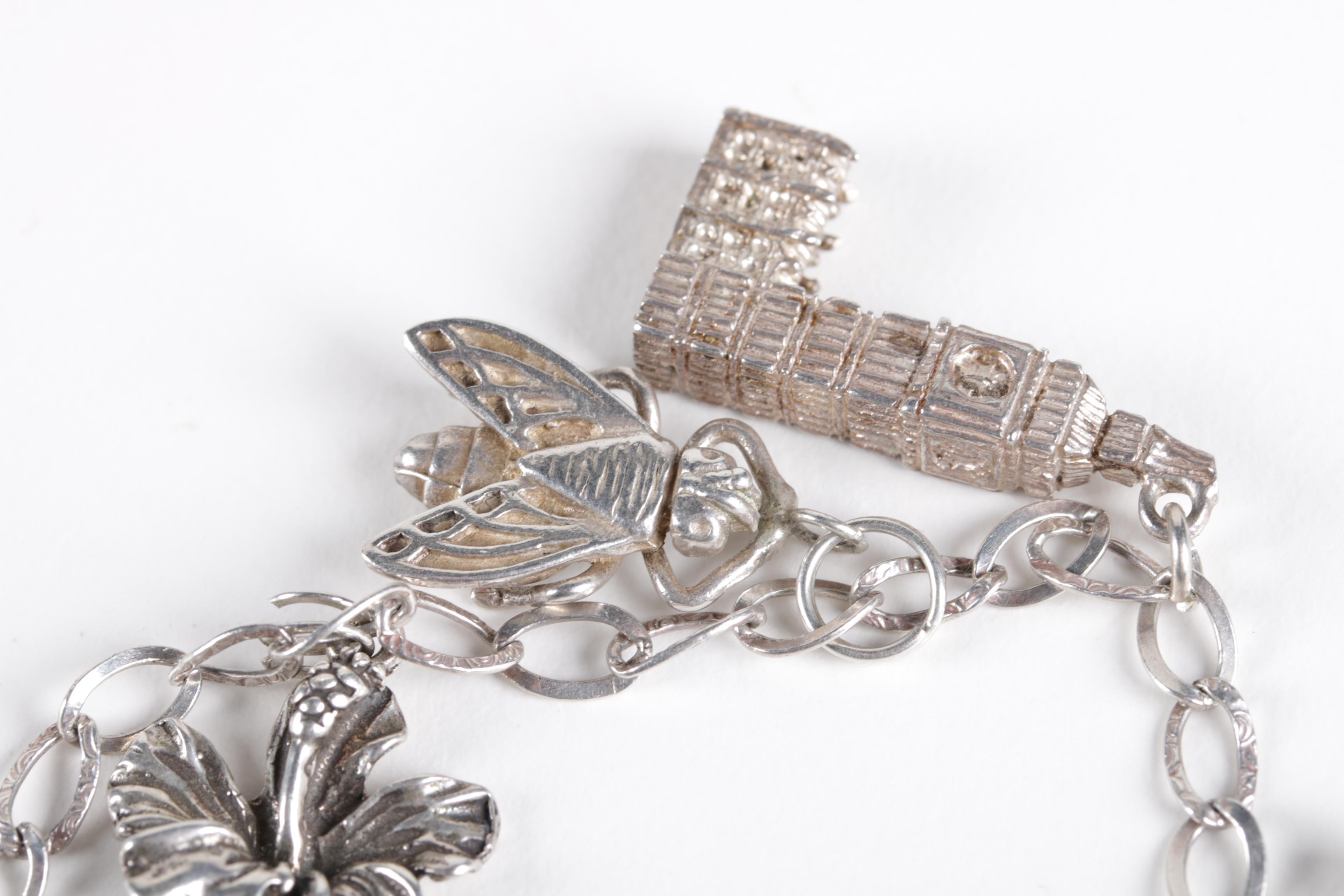 Selection of Charm Bracelets Including Charms