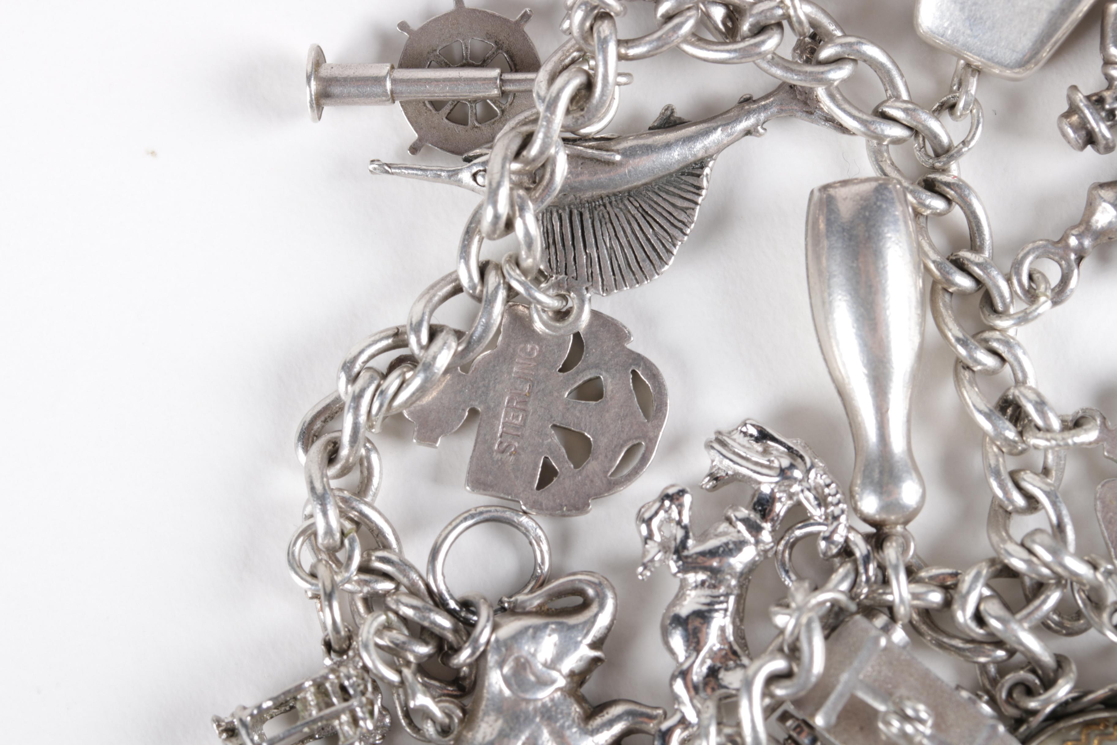 Selection of Charm Bracelets Including Charms