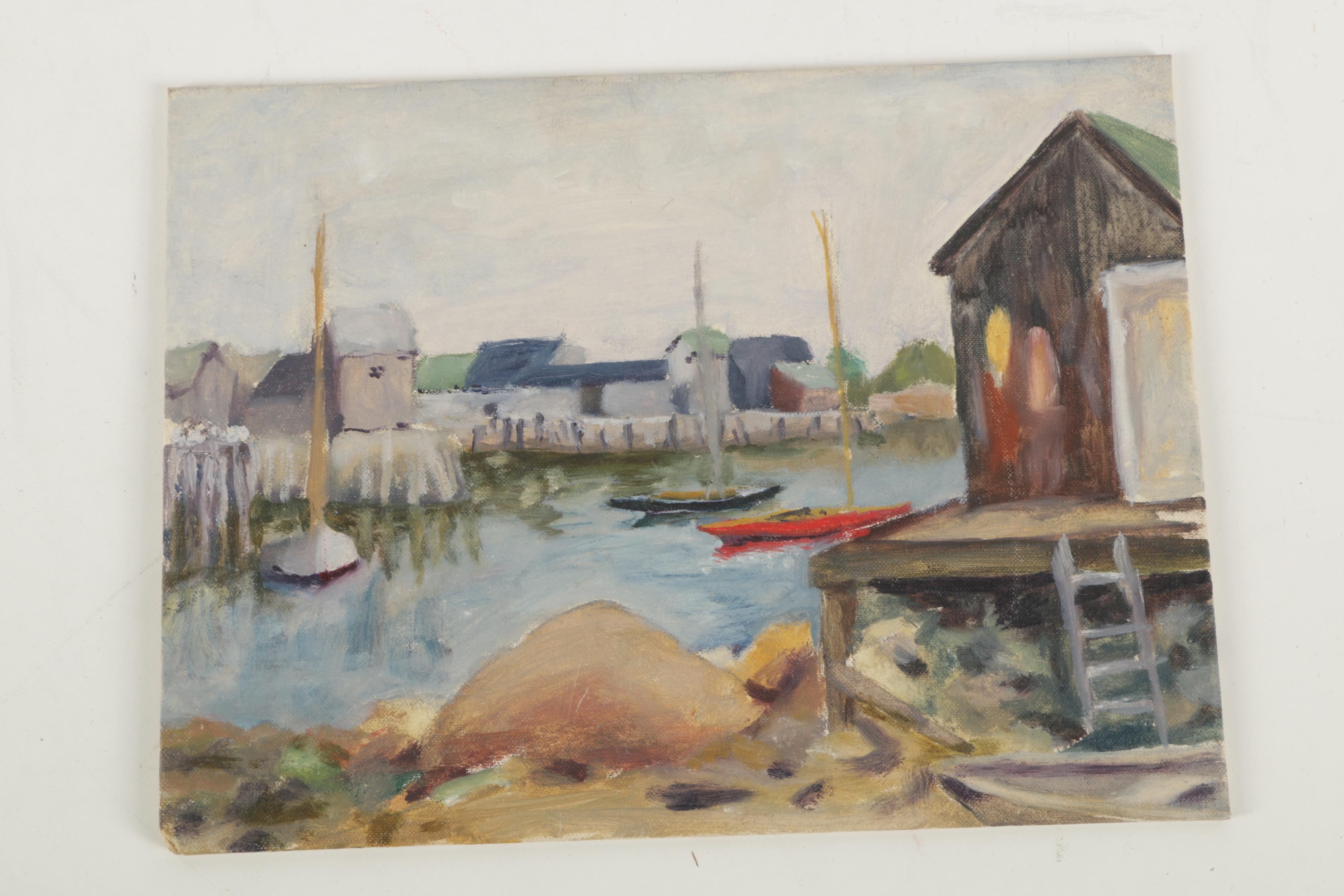 Oil Paintings of Waterfront Property