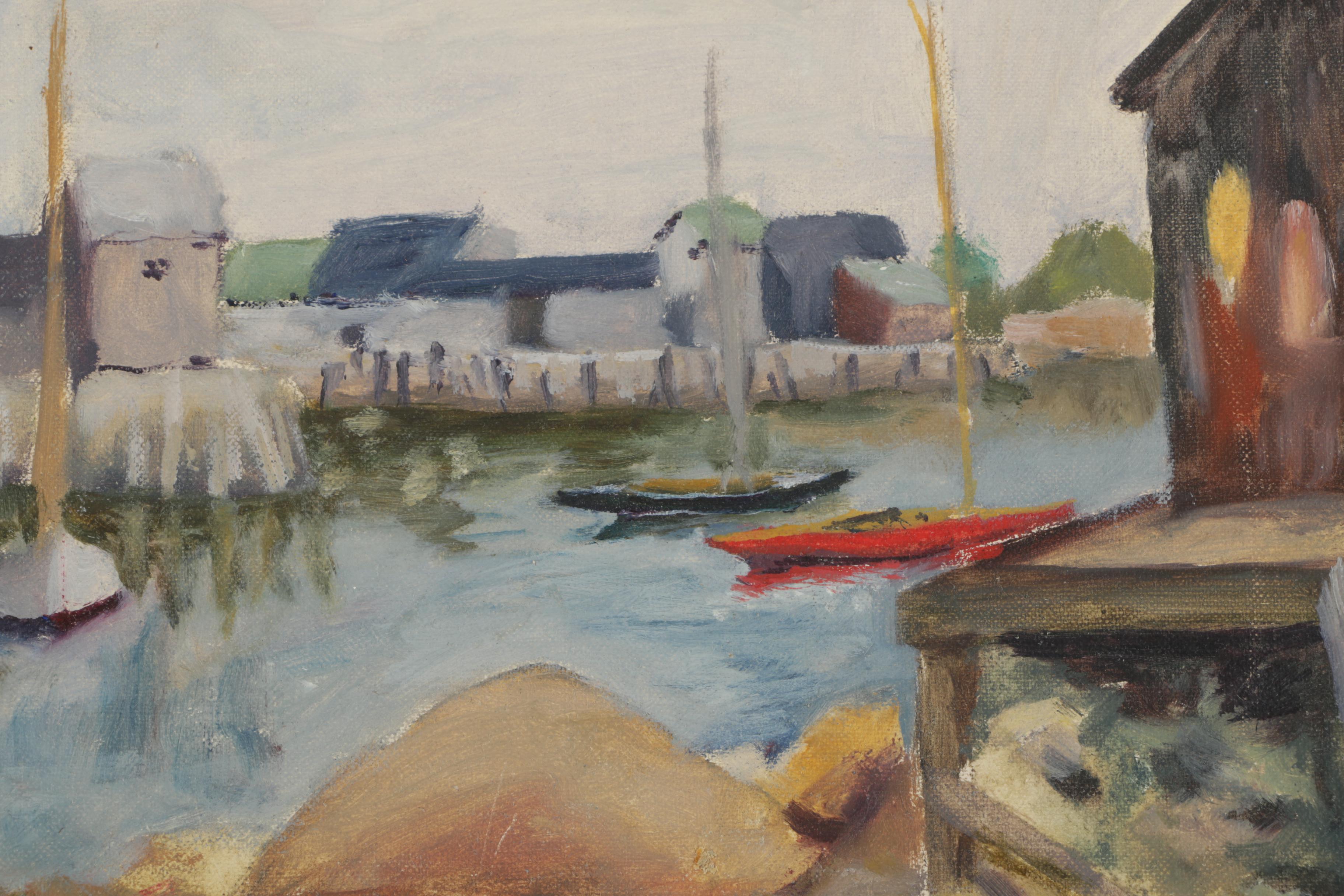 Oil Paintings of Waterfront Property