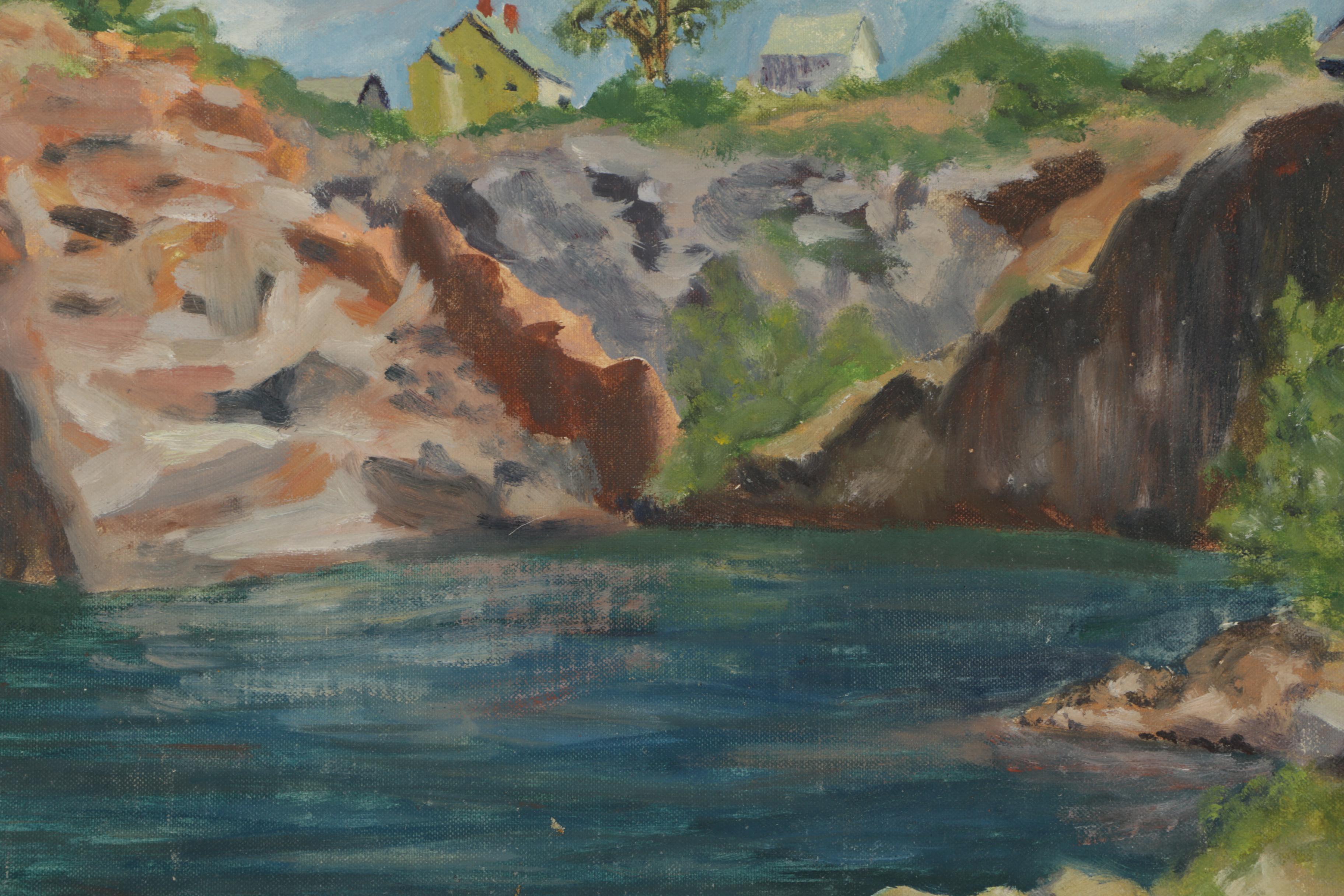 Oil Paintings of Waterfront Property