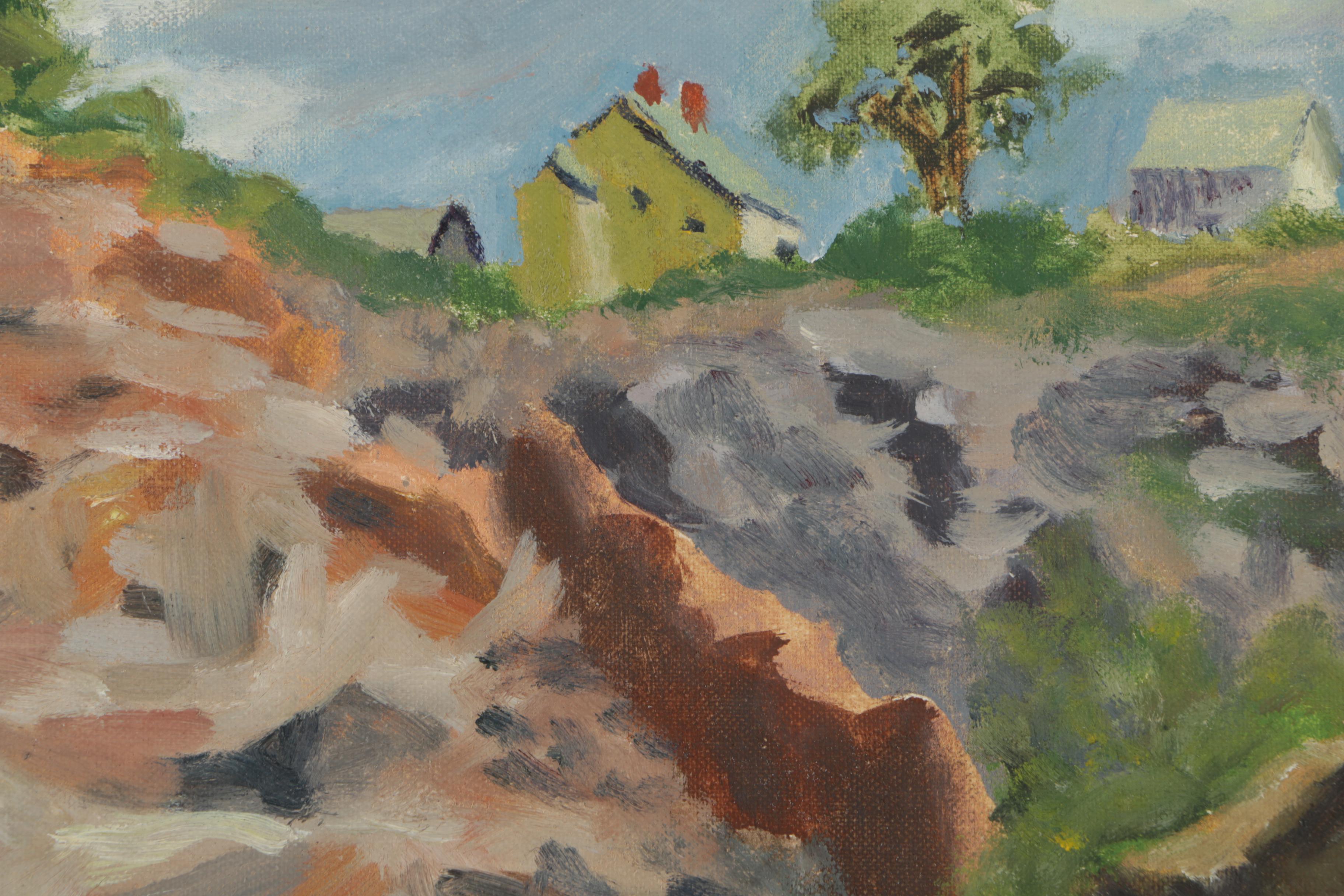 Oil Paintings of Waterfront Property