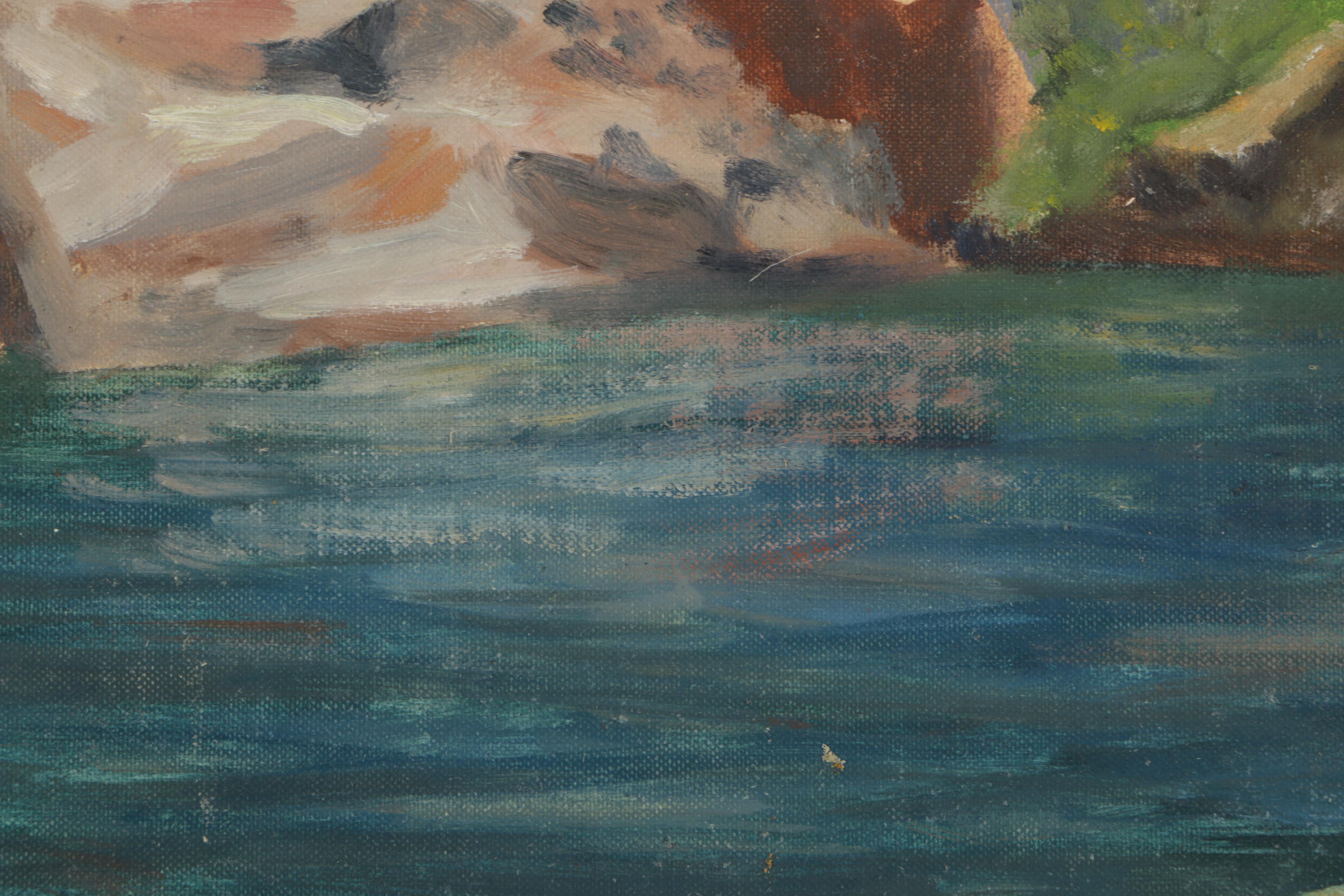 Oil Paintings of Waterfront Property