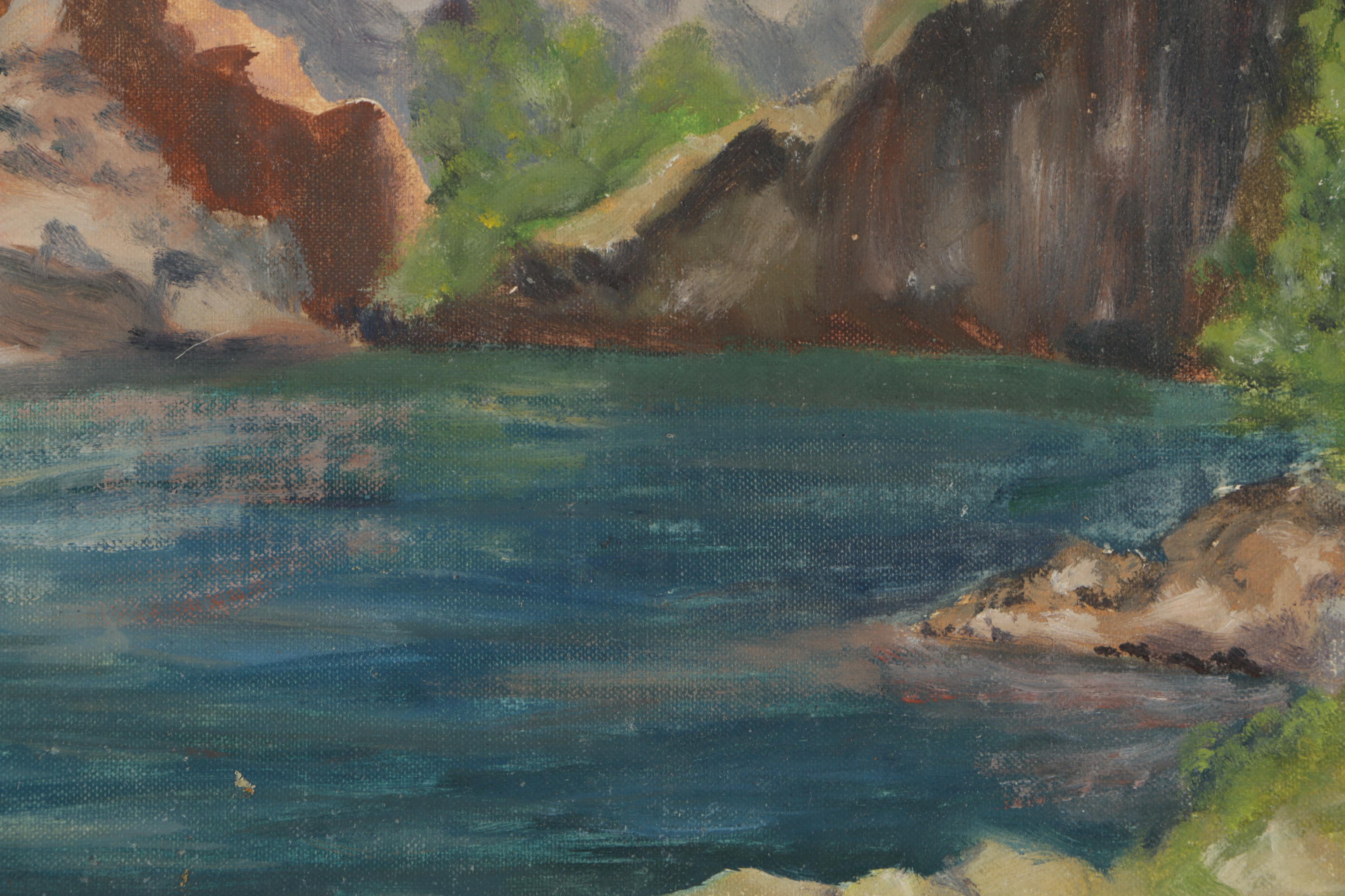 Oil Paintings of Waterfront Property