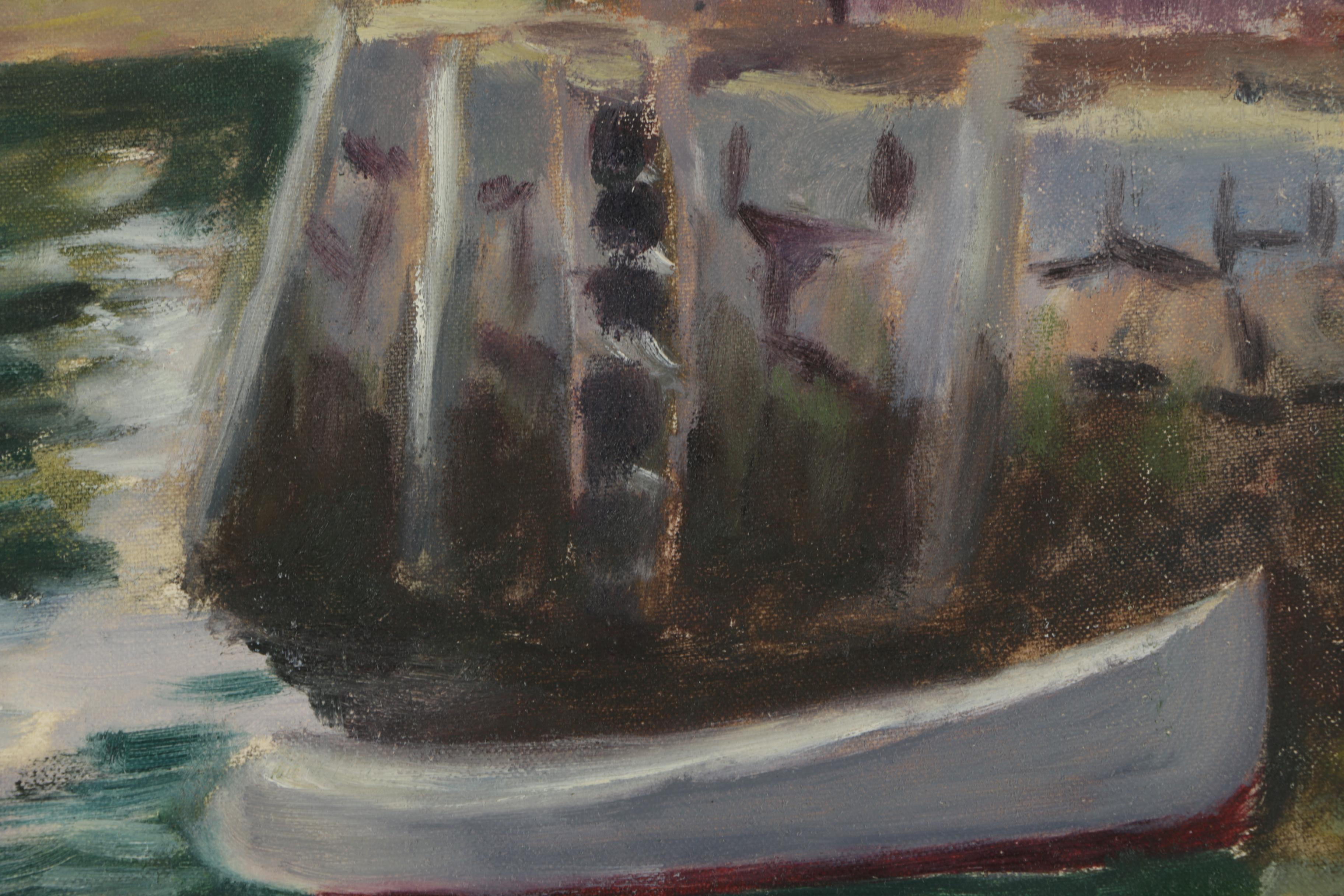 Oil Paintings of Waterfront Property