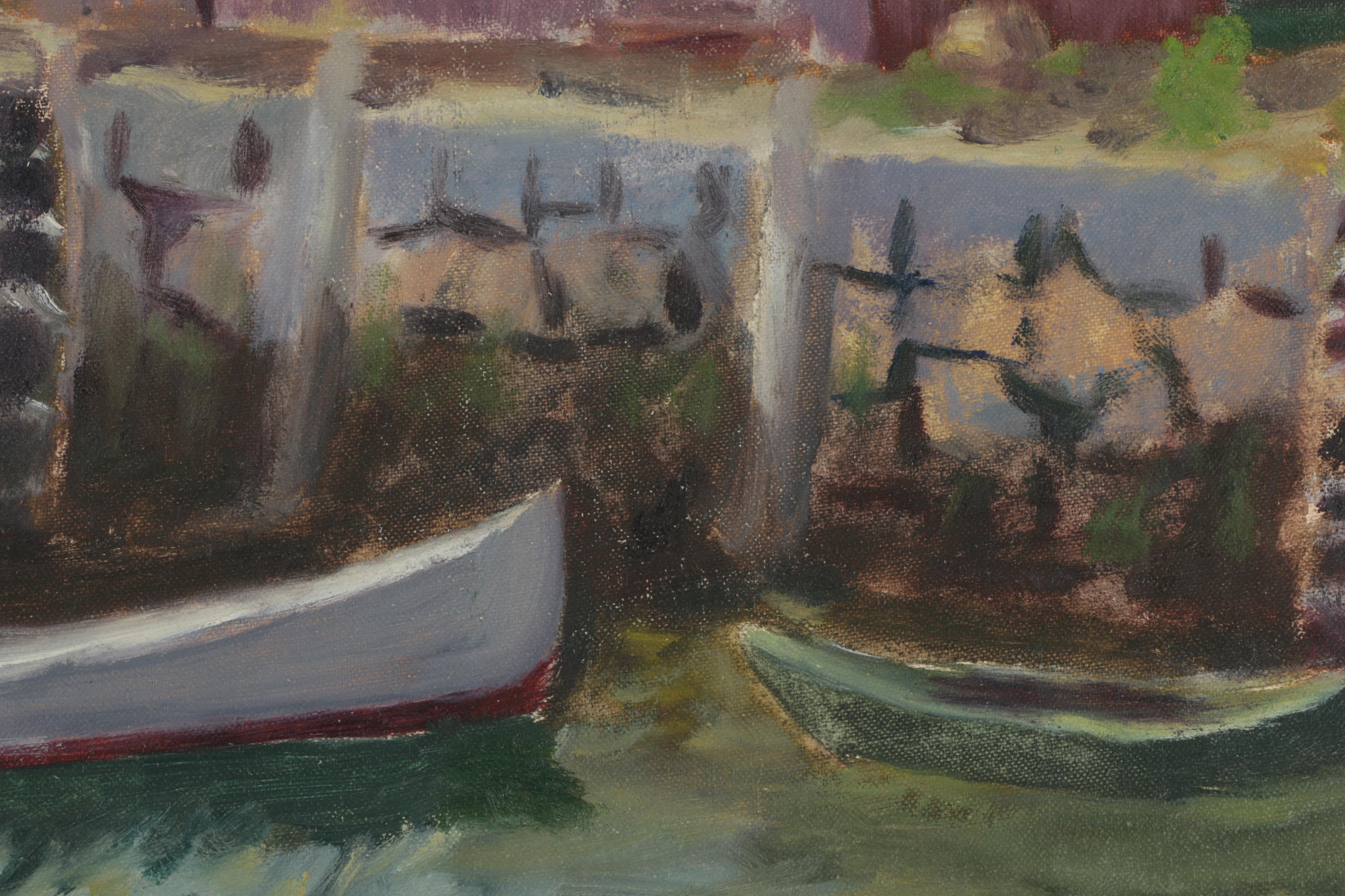 Oil Paintings of Waterfront Property