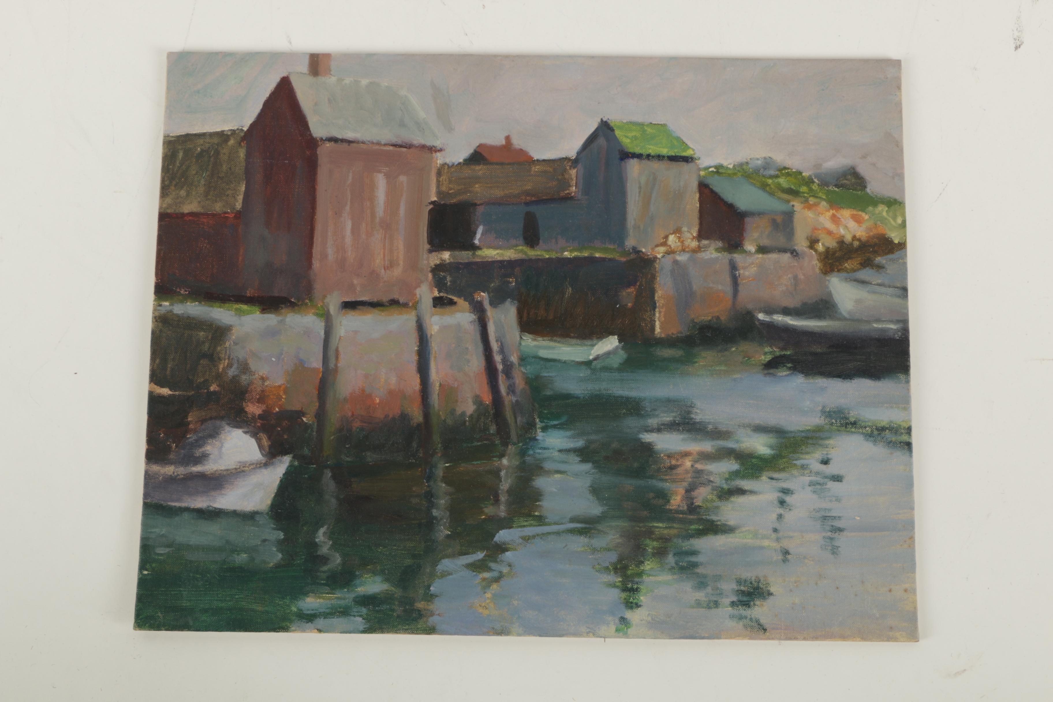 Oil Paintings of Waterfront Property