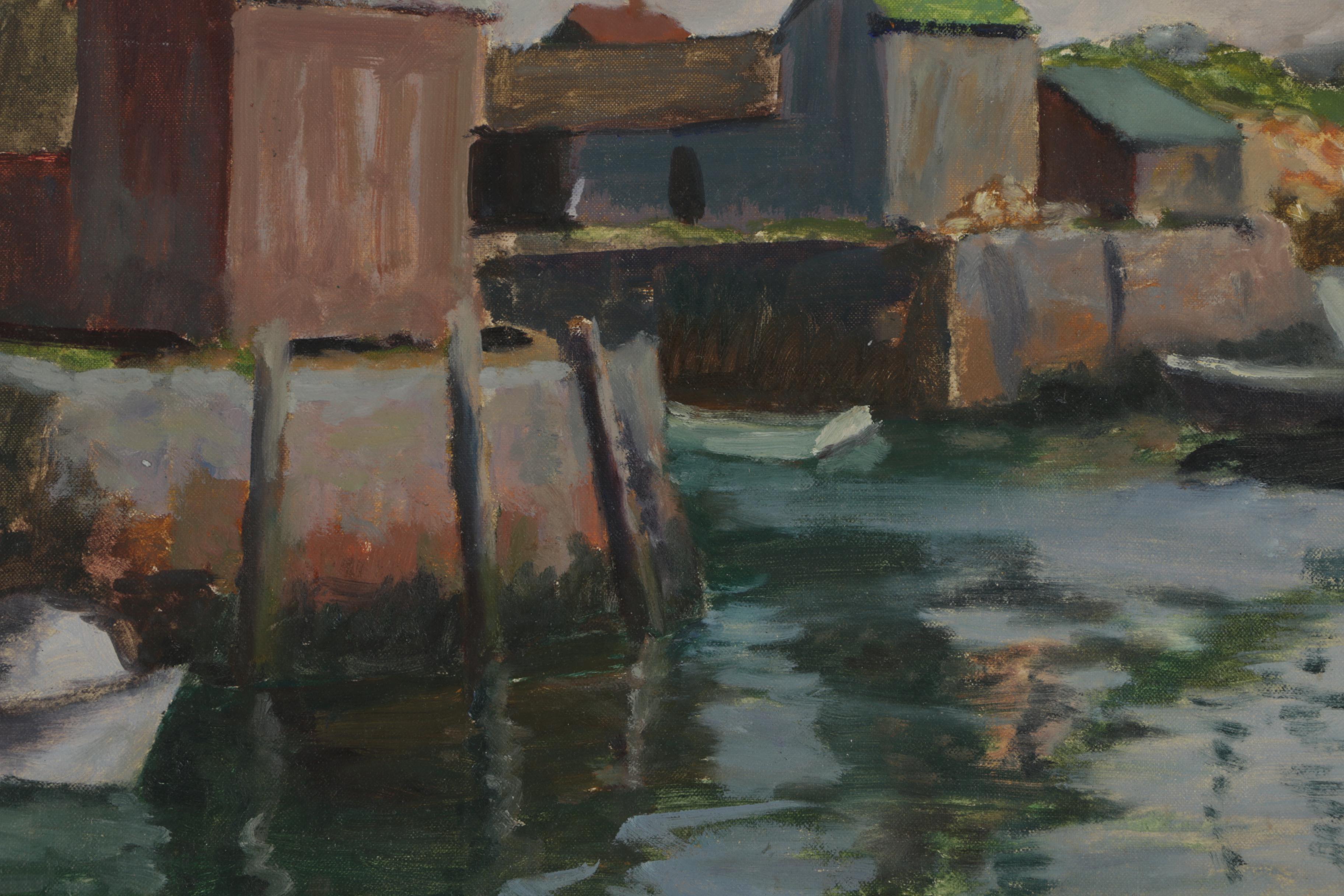 Oil Paintings of Waterfront Property