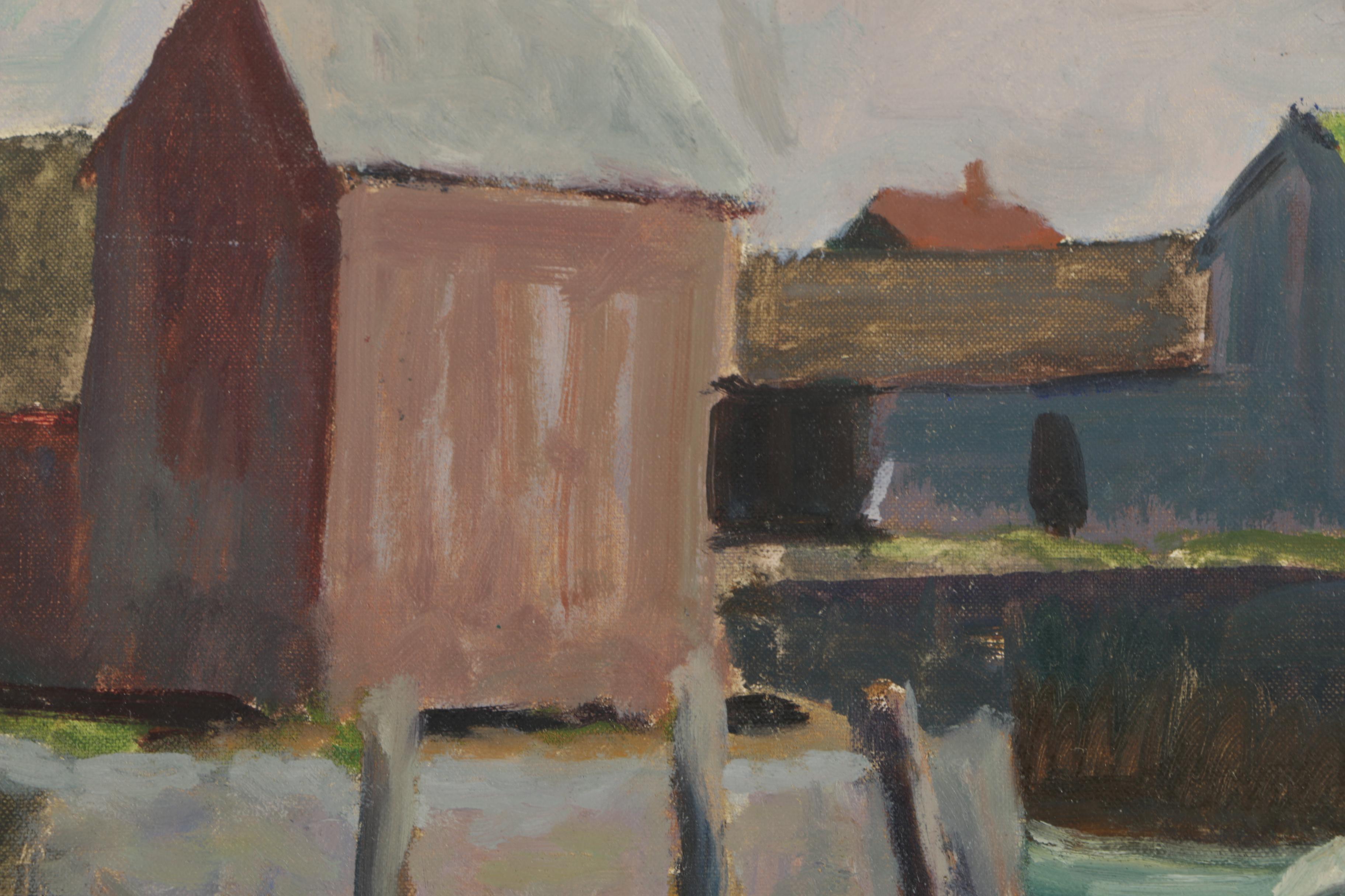 Oil Paintings of Waterfront Property