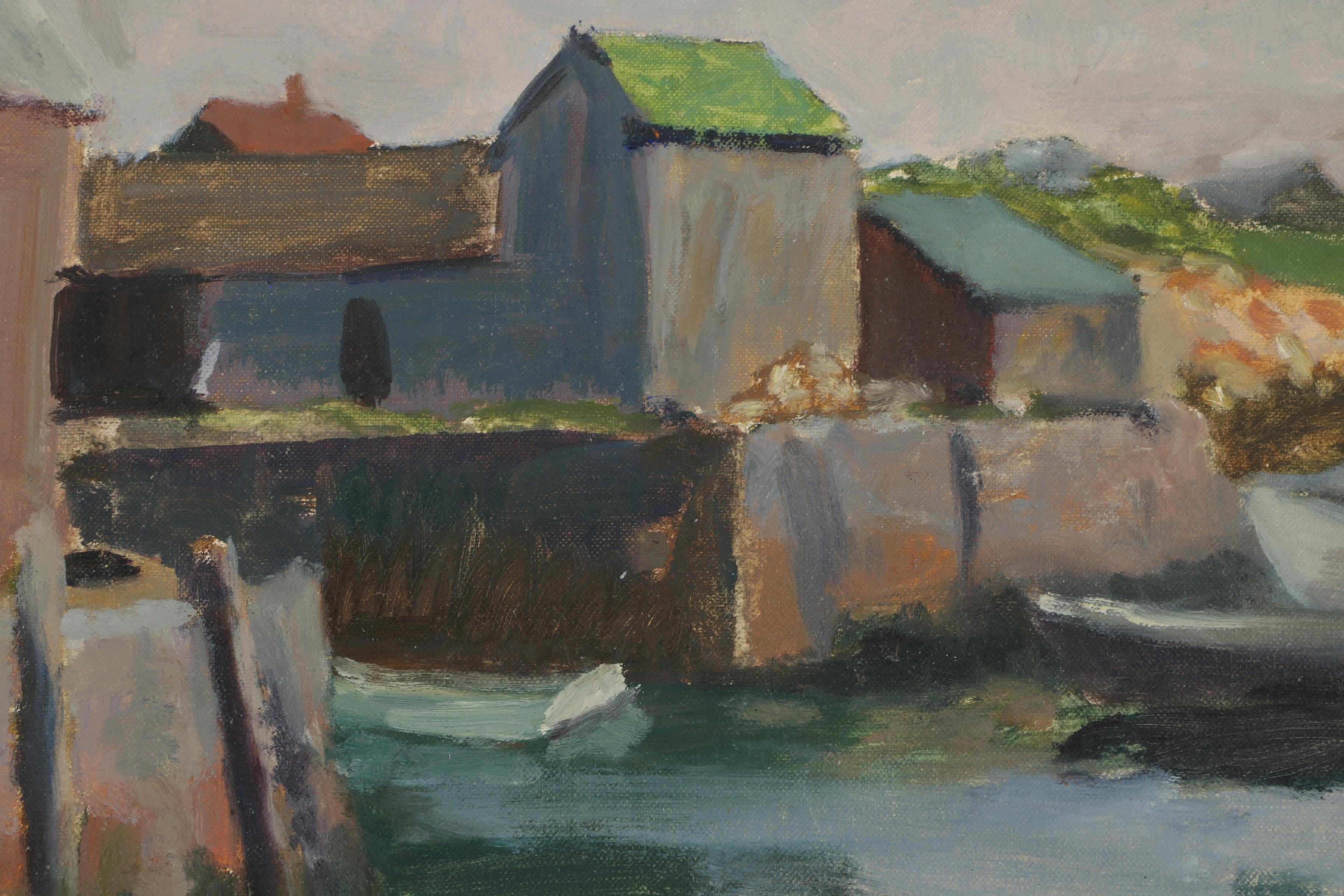 Oil Paintings of Waterfront Property