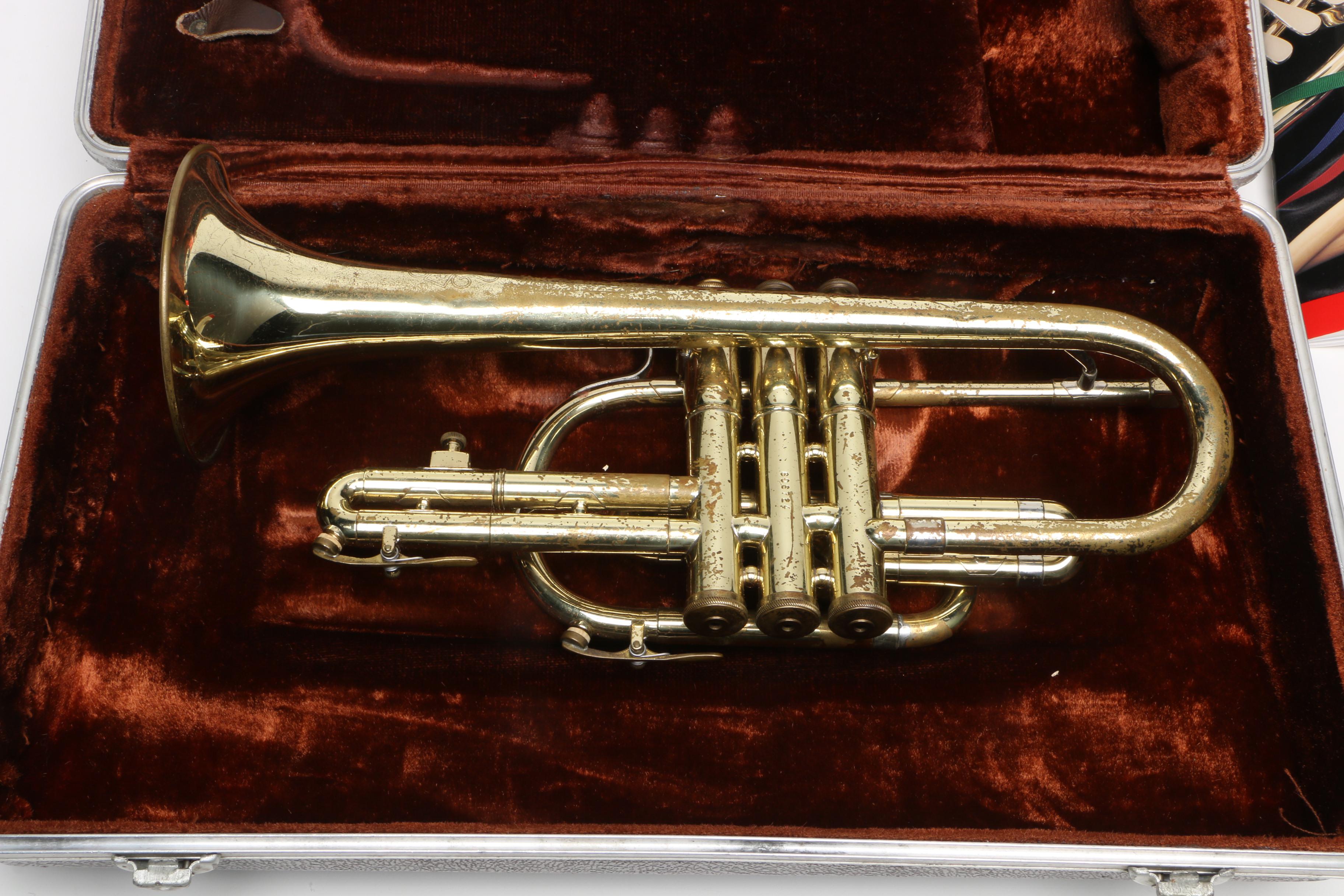 Vintage Olds Ambassador Coronet, Case and Mute