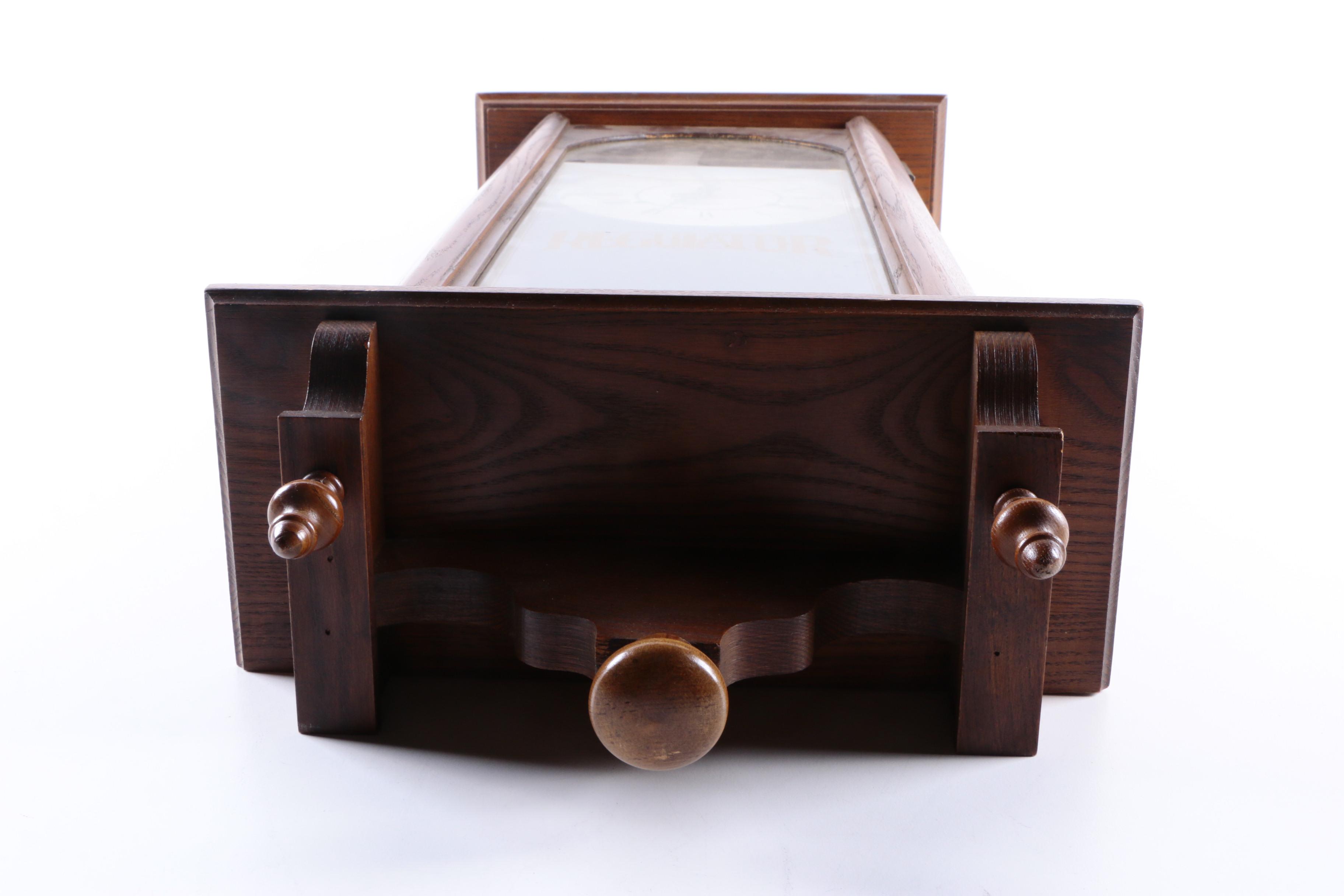 Hamilton Wooden Pendulum Wall Clock