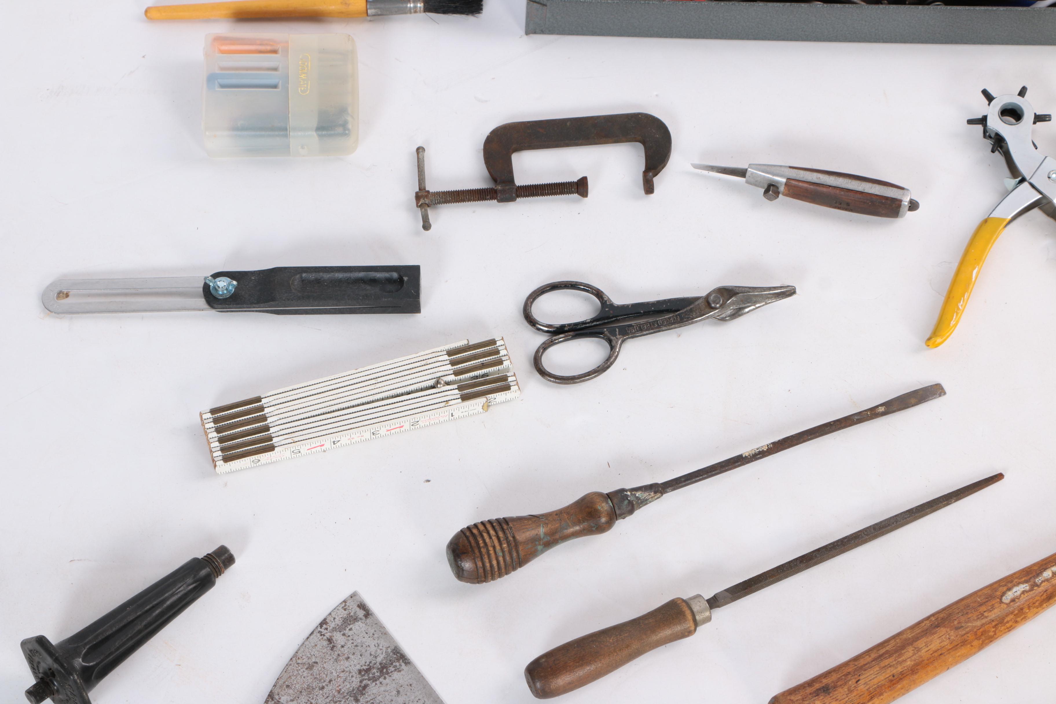 Vintage Craftsman Toolbox with Tools