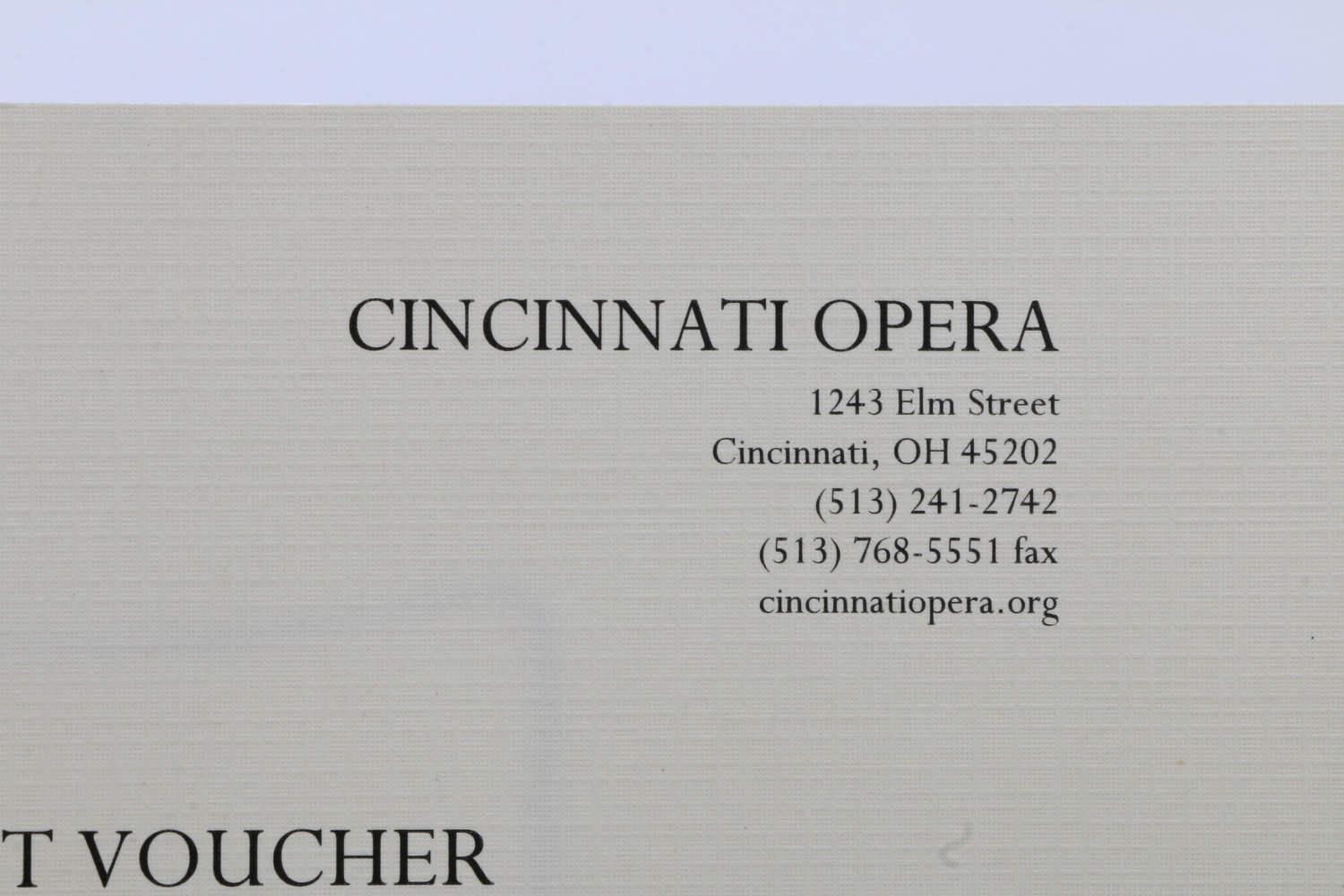Cincinnati's Opera's "Another Brick in the Wall" Tickets and Dinner at Metropole