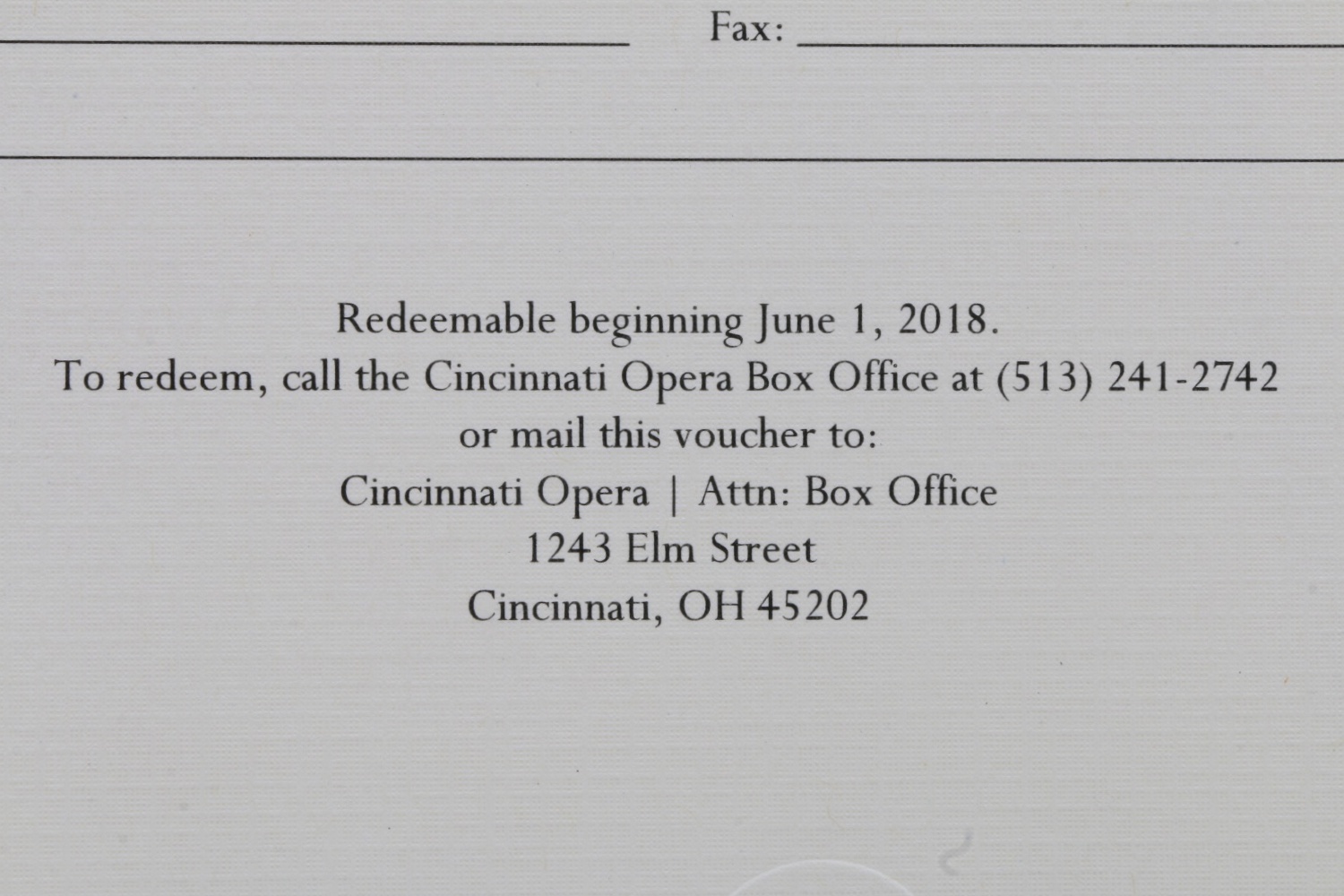 Cincinnati's Opera's "Another Brick in the Wall" Tickets and Dinner at Metropole